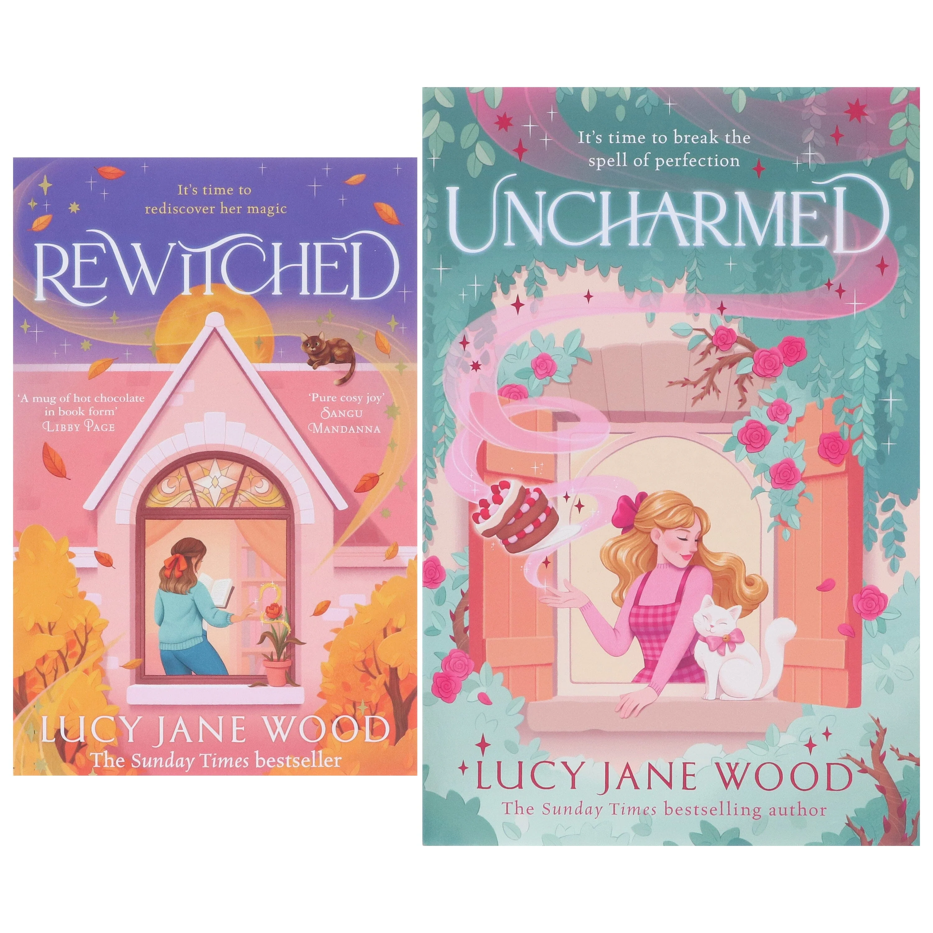 Rewitched & Uncharmed By Lucy Jane Wood: 2 Books Collection Set - Fiction - Paperback/Hardback - Image 2