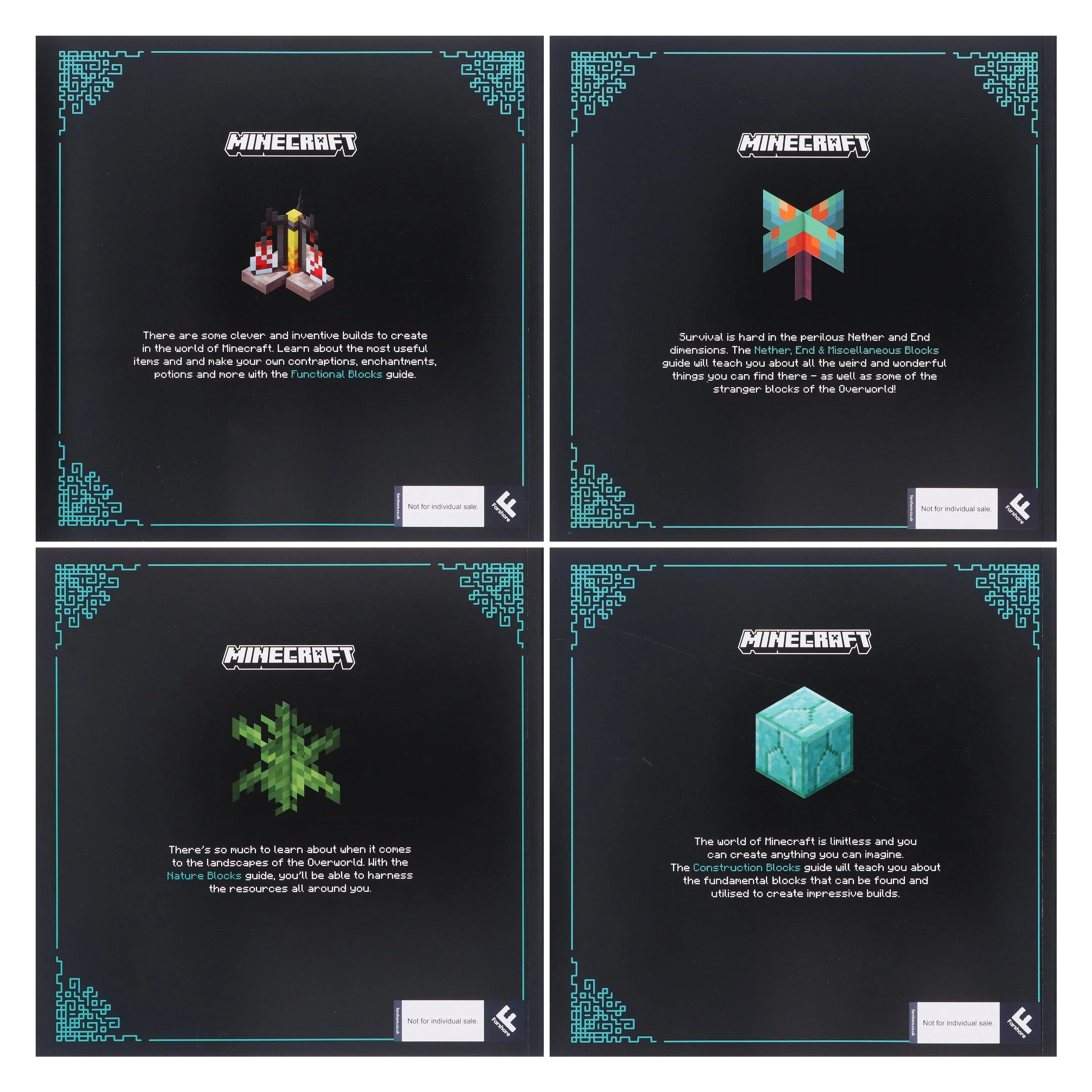 Minecraft Blocks Complete Collection 4 Books Box Set by Mojang AB - Ages 8+ - Paperback - Image 3