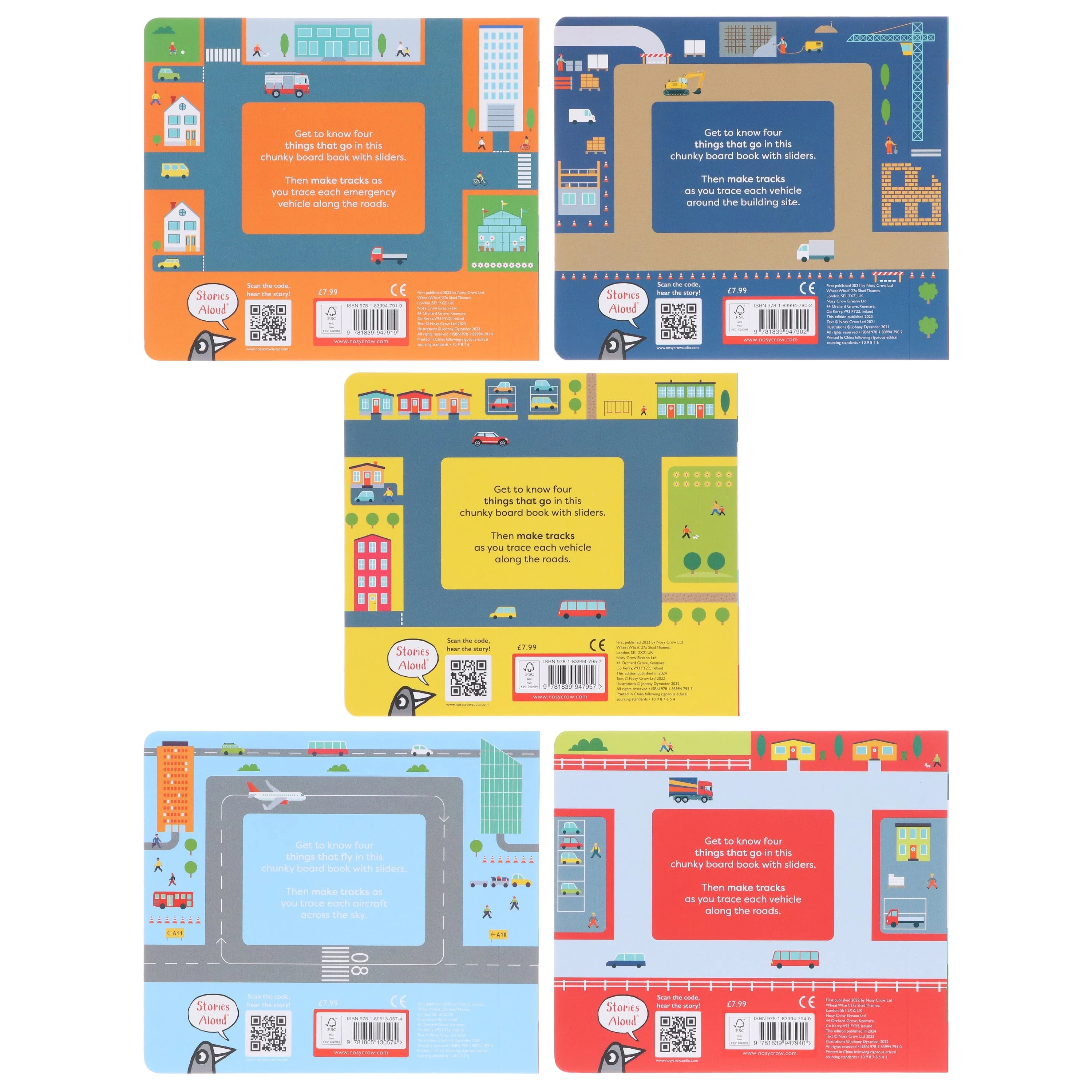 Make Tracks Series by Johnny Dyrander 5 Books Collection Set - Ages 2-5 - Board Book - Image 3