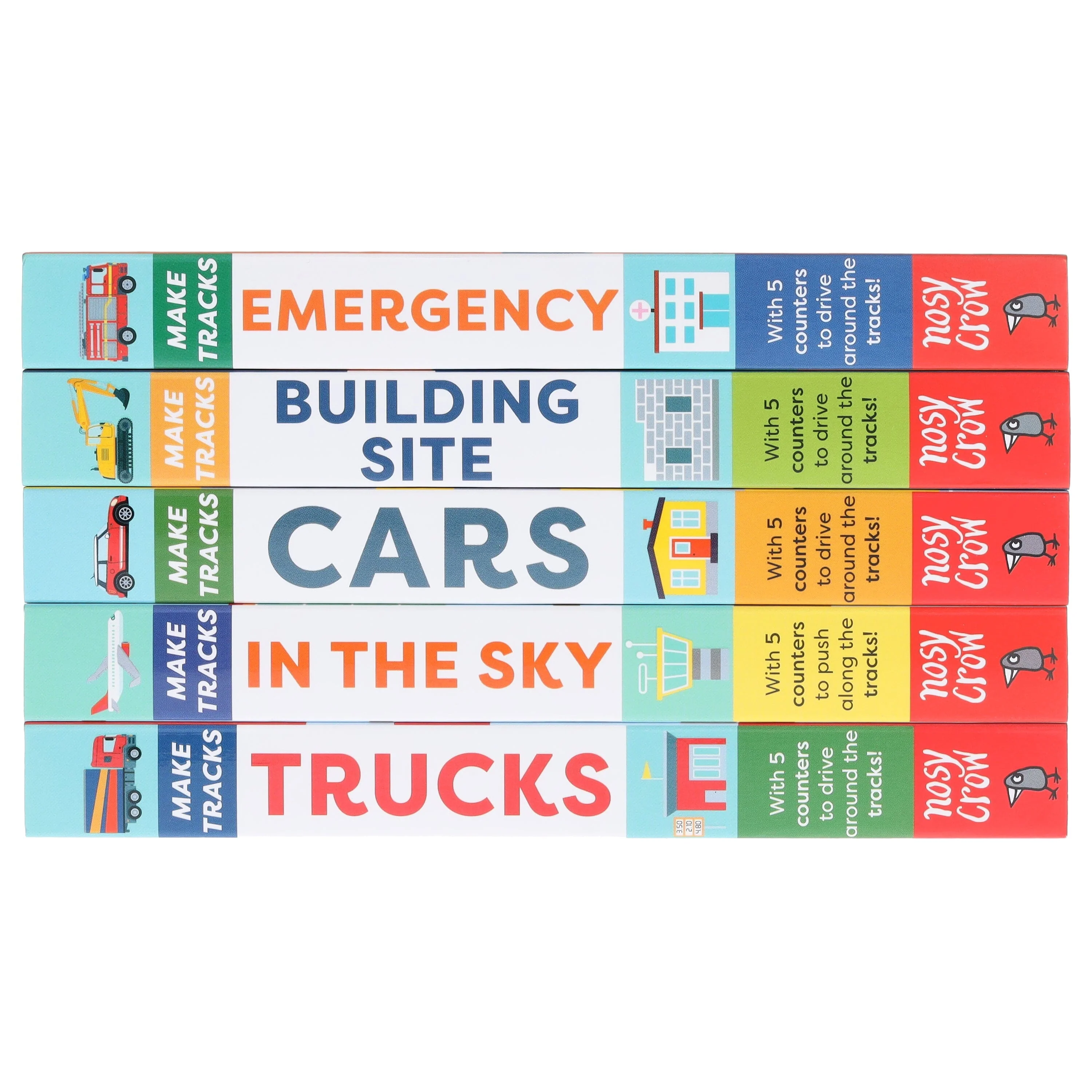 Make Tracks Series by Johnny Dyrander 5 Books Collection Set - Ages 2-5 - Board Book - Image 6