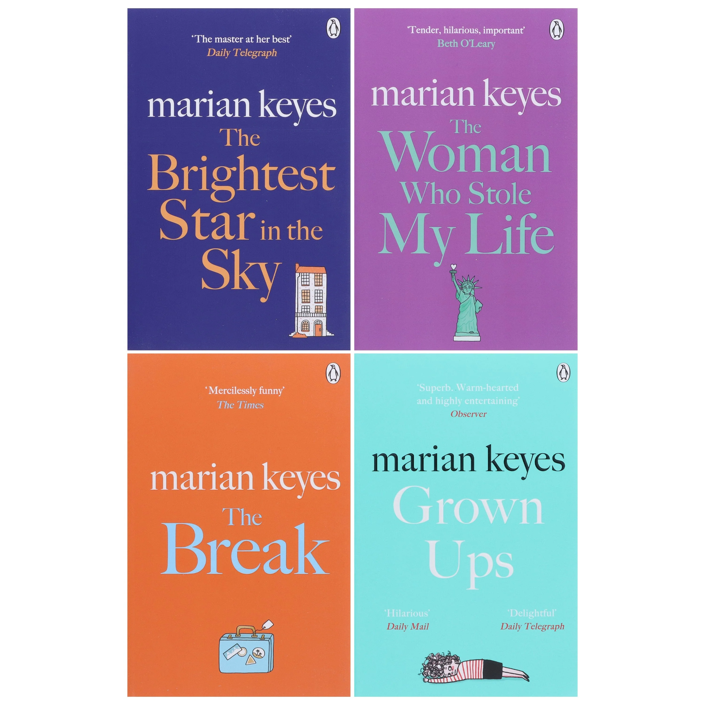 Marian Keyes Novels 4 Books Collection Set - Fiction - Paperback - Image 2