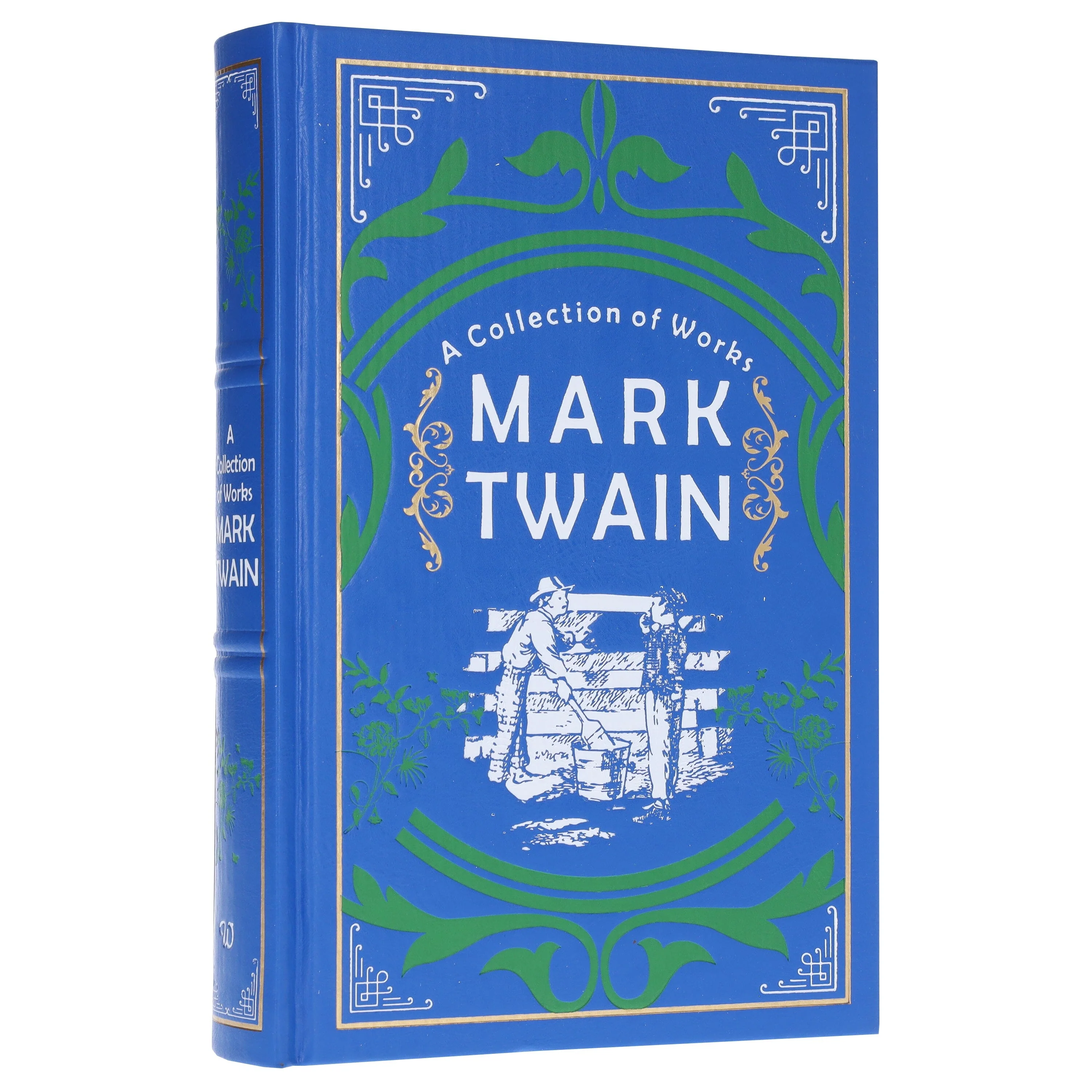 Mark Twain: A Collection of Works - Fiction - Hardback (Leather-bound) - Image 4