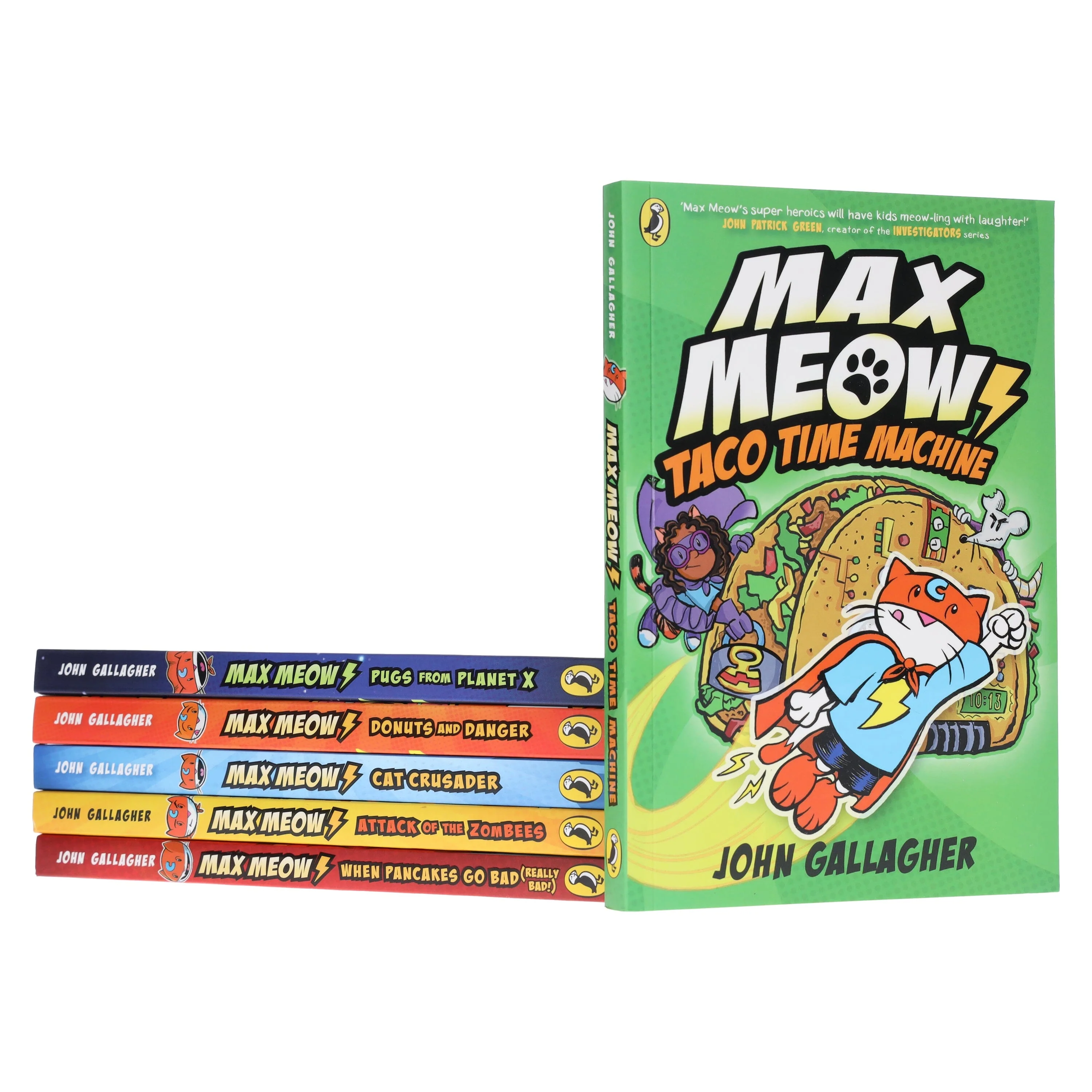 Max Meow Series By John Gallagher: Graphic Novels 6 Books Collection Set - Ages 5-10 - Paperback - Image 5