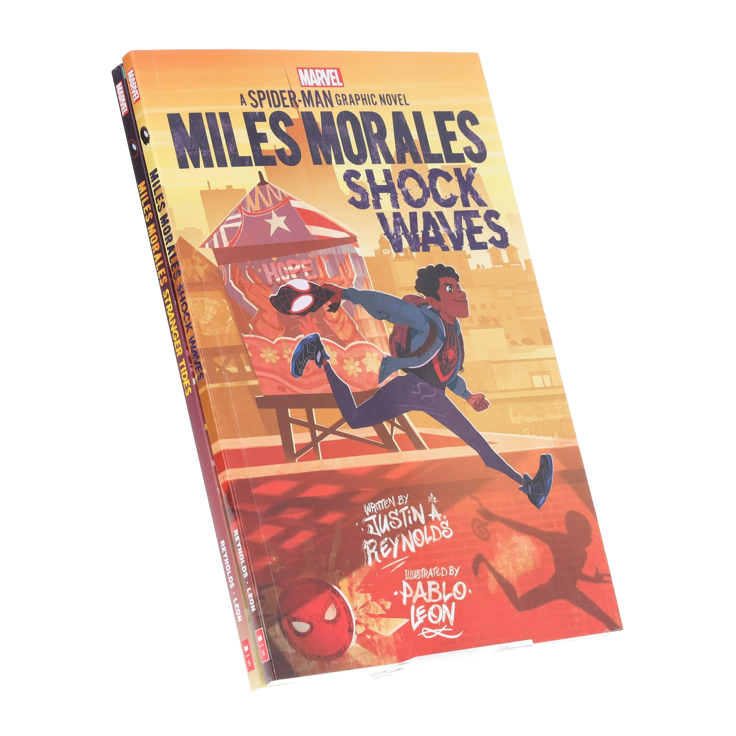 Miles Morales: A Spider-Man Graphic Novels by Justin A. Reynolds Illustrated 2 Books Collection Set - Ages 10+ - Paperback - Image 4