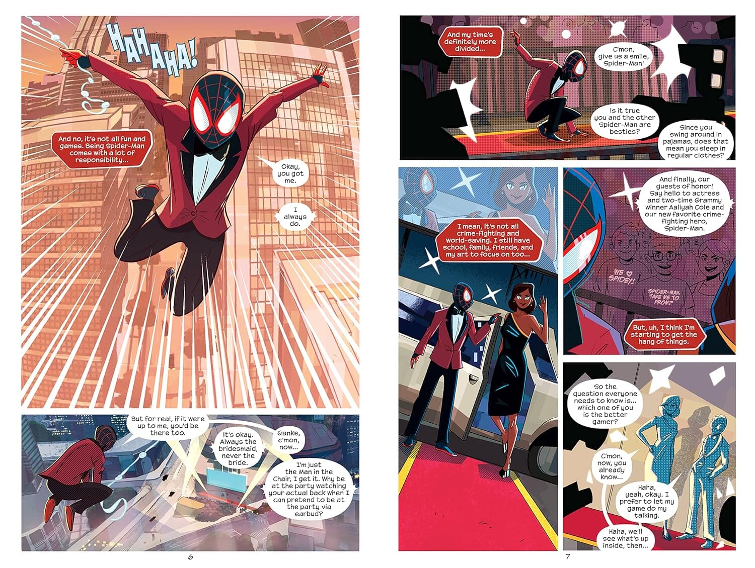 Miles Morales: A Spider-Man Graphic Novels by Justin A. Reynolds Illustrated 2 Books Collection Set - Ages 10+ - Paperback - Image 6