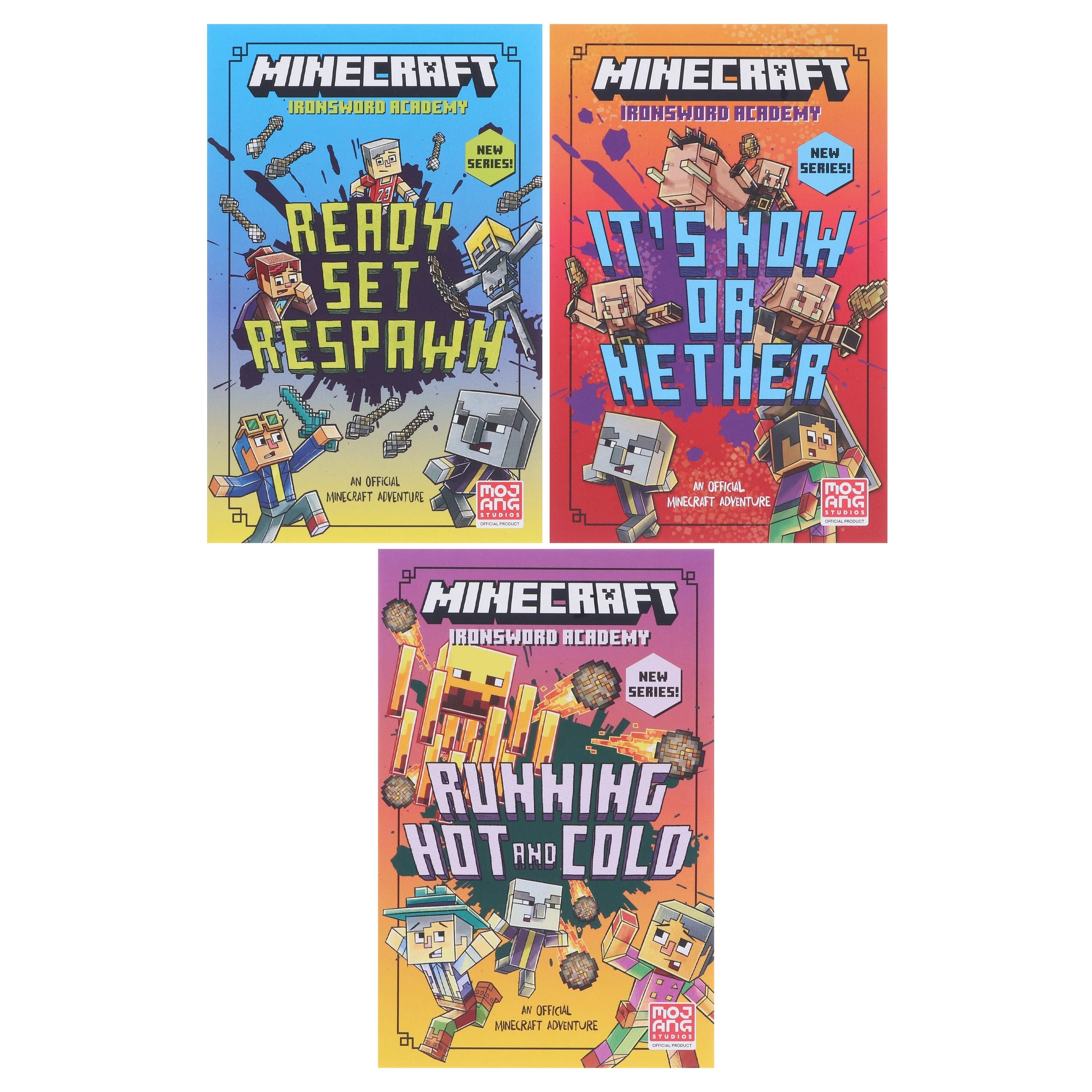 Minecraft Ironsword Academy Series by Mojang AB 3 Books Collection Set - Ages 6-9 - Paperback - Image 2
