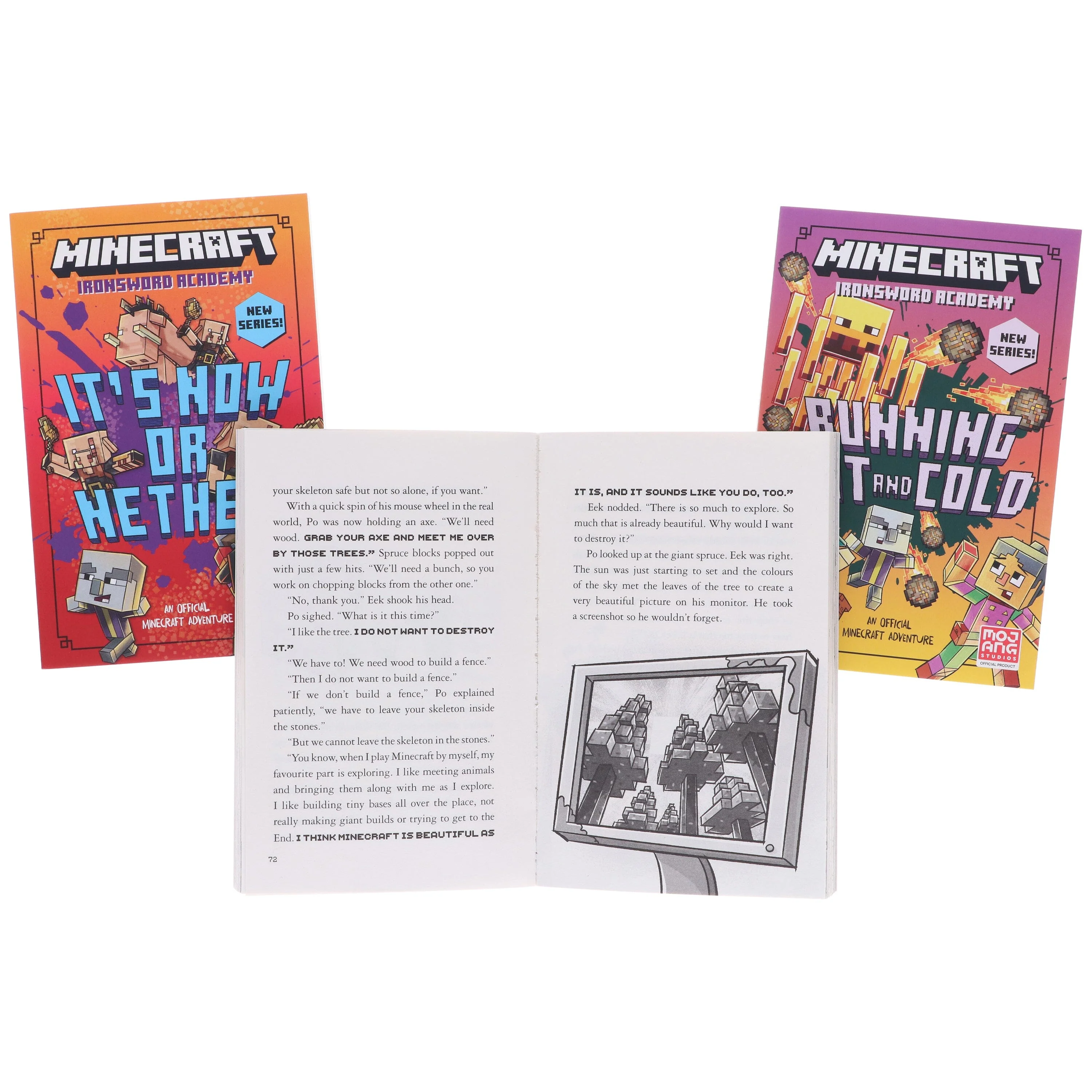 Minecraft Ironsword Academy Series by Mojang AB 3 Books Collection Set - Ages 6-9 - Paperback - Image 7