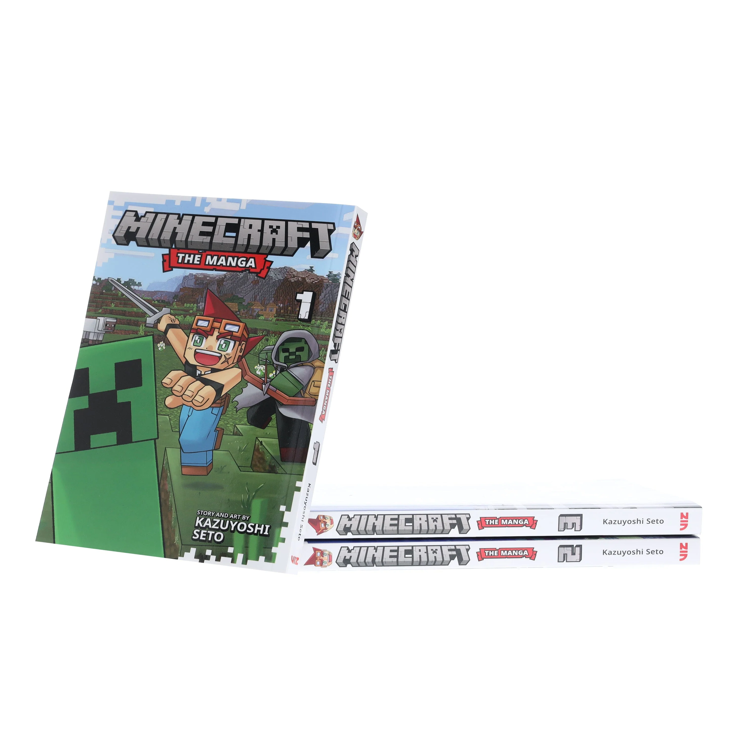 Minecraft: The Manga (Volume 1-3) by Kazuyoshi Seto 3 Books Collection Set - Ages 7-12 - Paperback - Image 4
