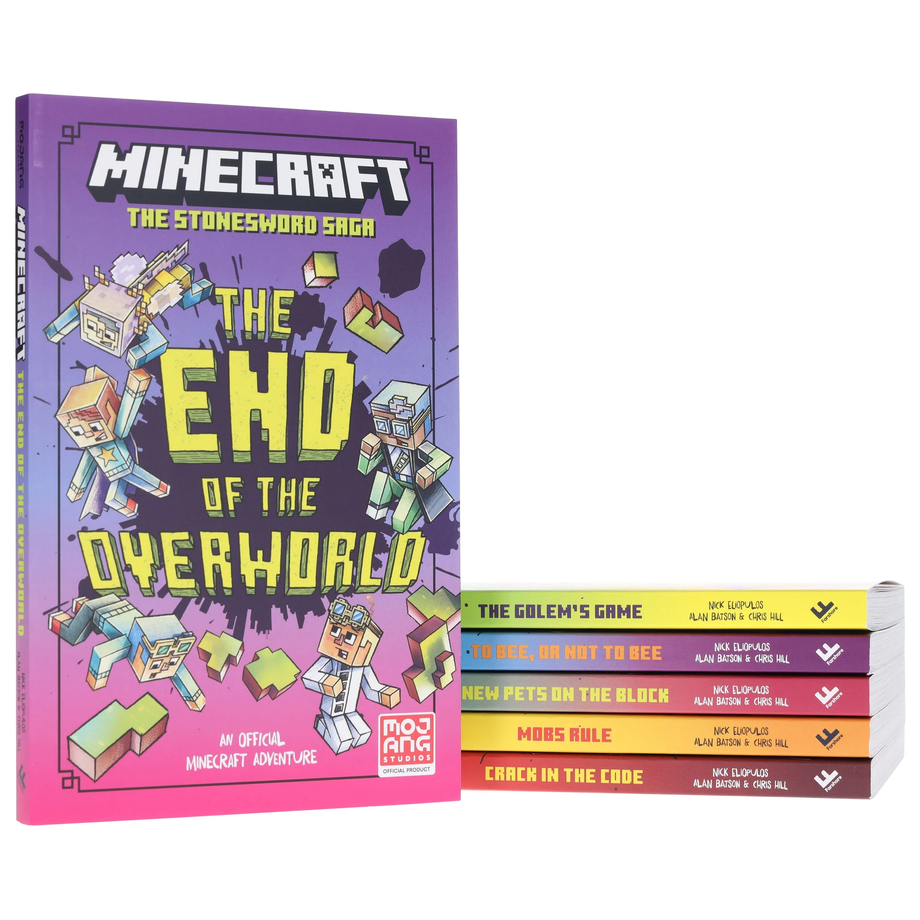 Minecraft The Stonesword Saga Collection by Mojang AB: The Complete 6-Novel Set - Ages 5-10 - Paperback - Image 5