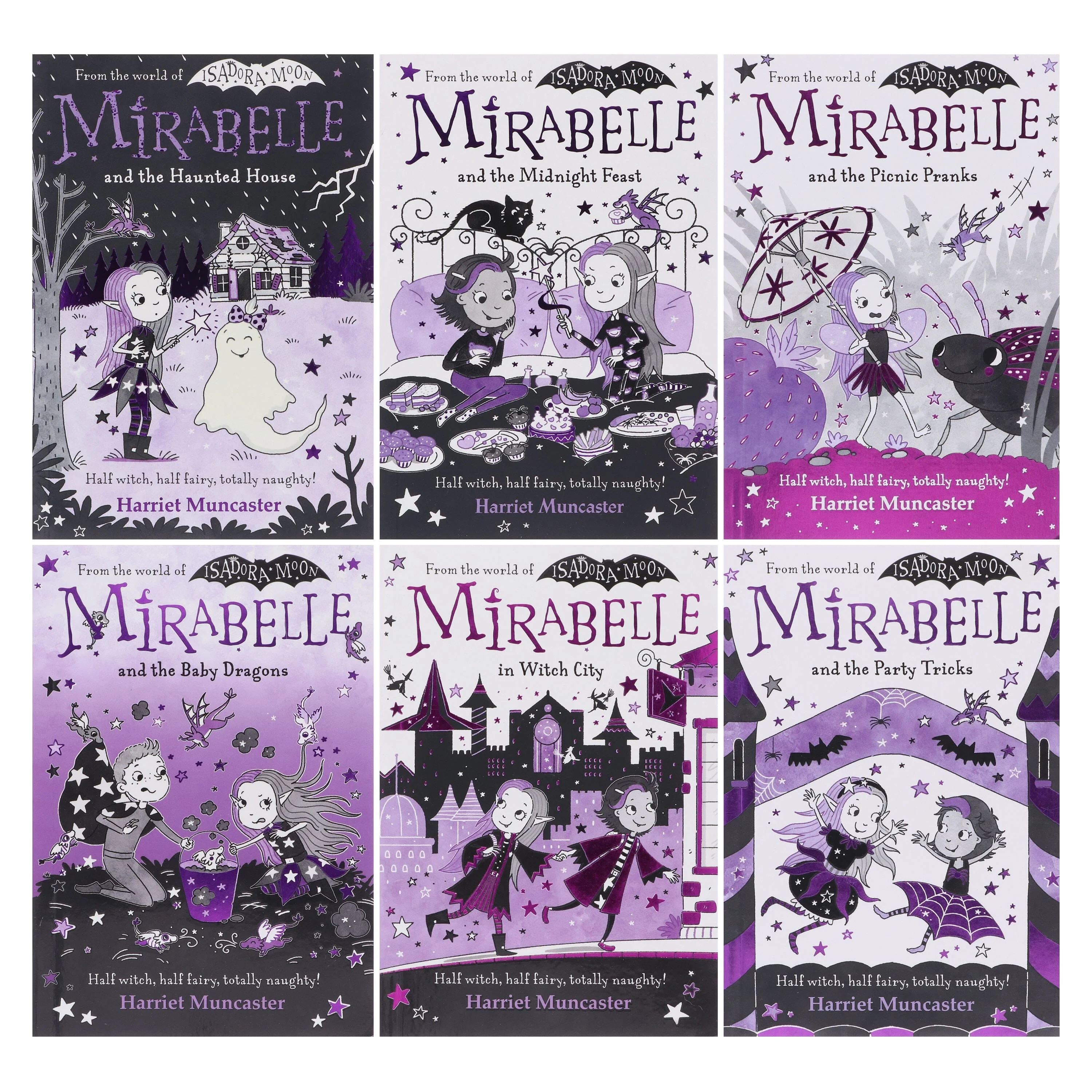 Mirabelle Series (Books 9-14) by Harriet Muncaster: Illustrated 6 Books Collection Set (Isadora Moon) - Ages 5-8 - Paperback - Image 2