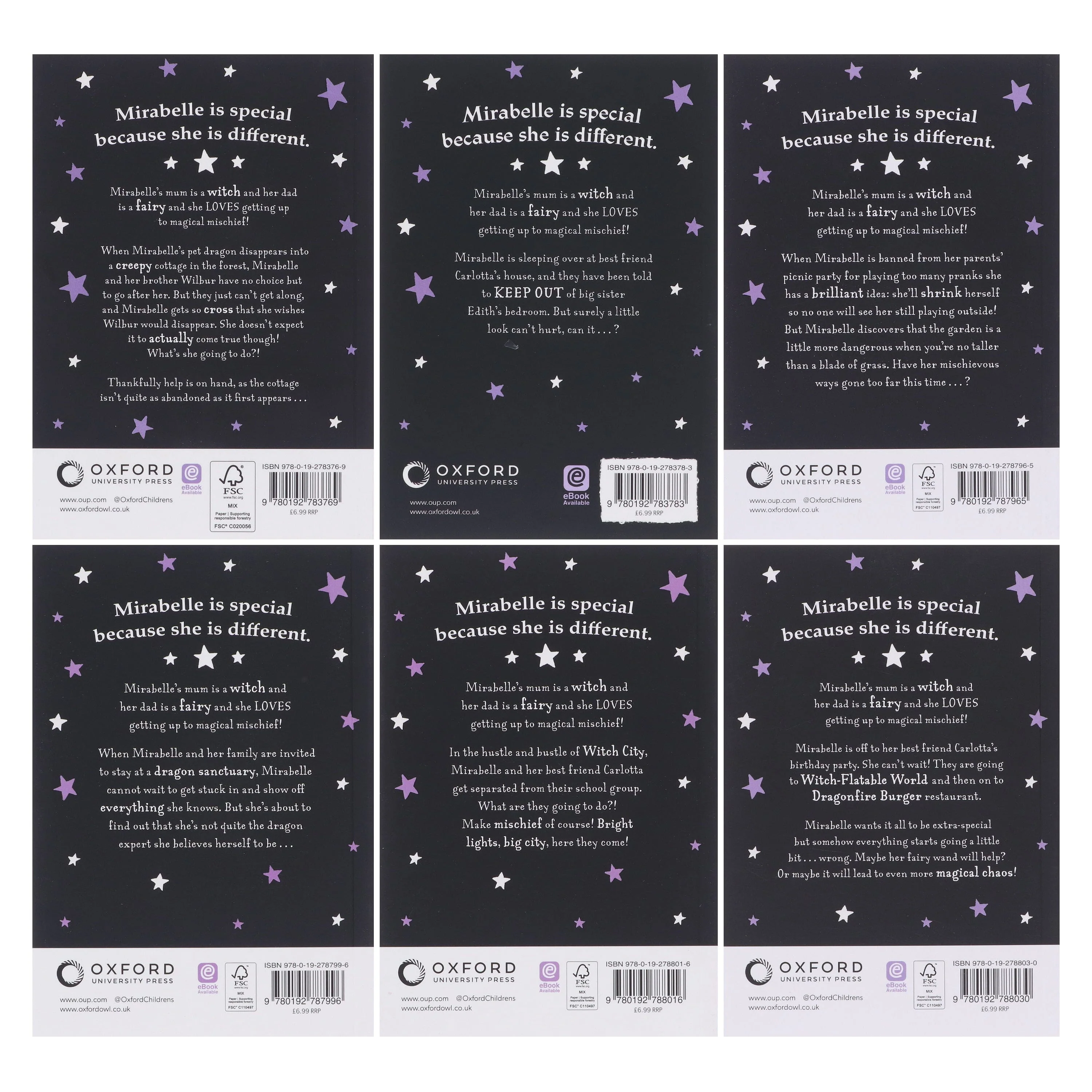 Mirabelle Series (Books 9-14) by Harriet Muncaster: Illustrated 6 Books Collection Set (Isadora Moon) - Ages 5-8 - Paperback - Image 3