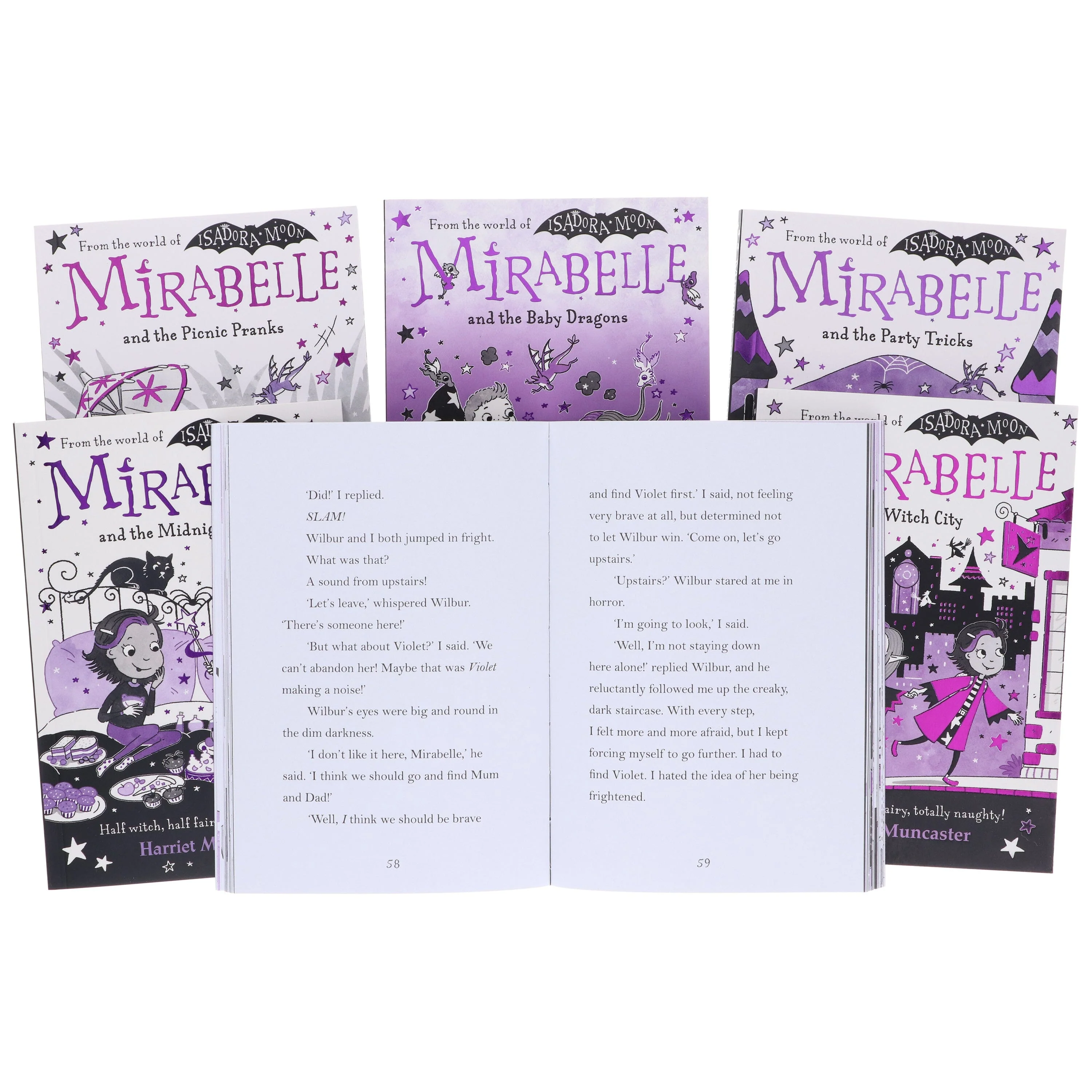 Mirabelle Series (Books 9-14) by Harriet Muncaster: Illustrated 6 Books Collection Set (Isadora Moon) - Ages 5-8 - Paperback - Image 7