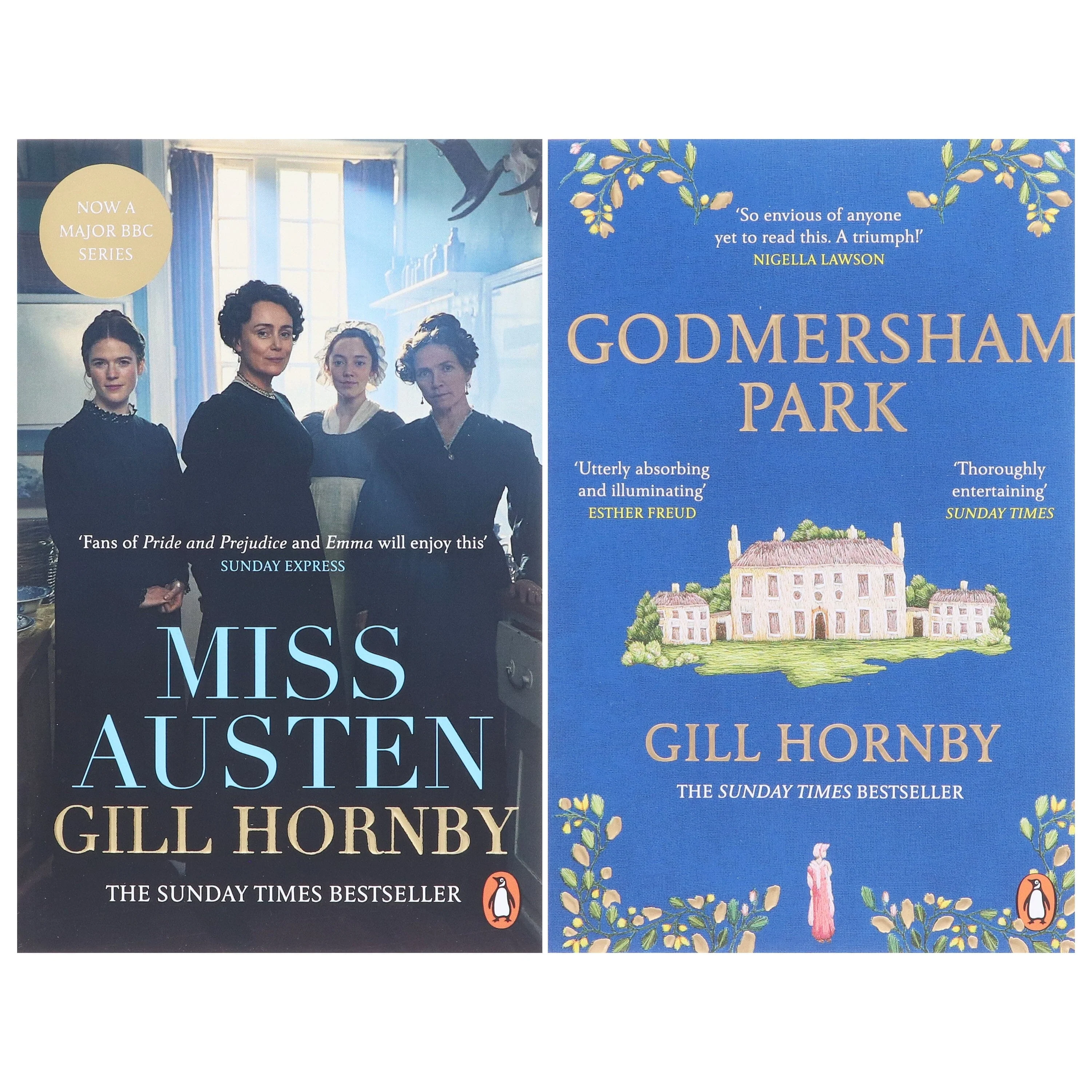 Miss Austen & Godmersham Park by Gill Hornby 2 Books Collection Set - Fiction - Paperback - Image 2