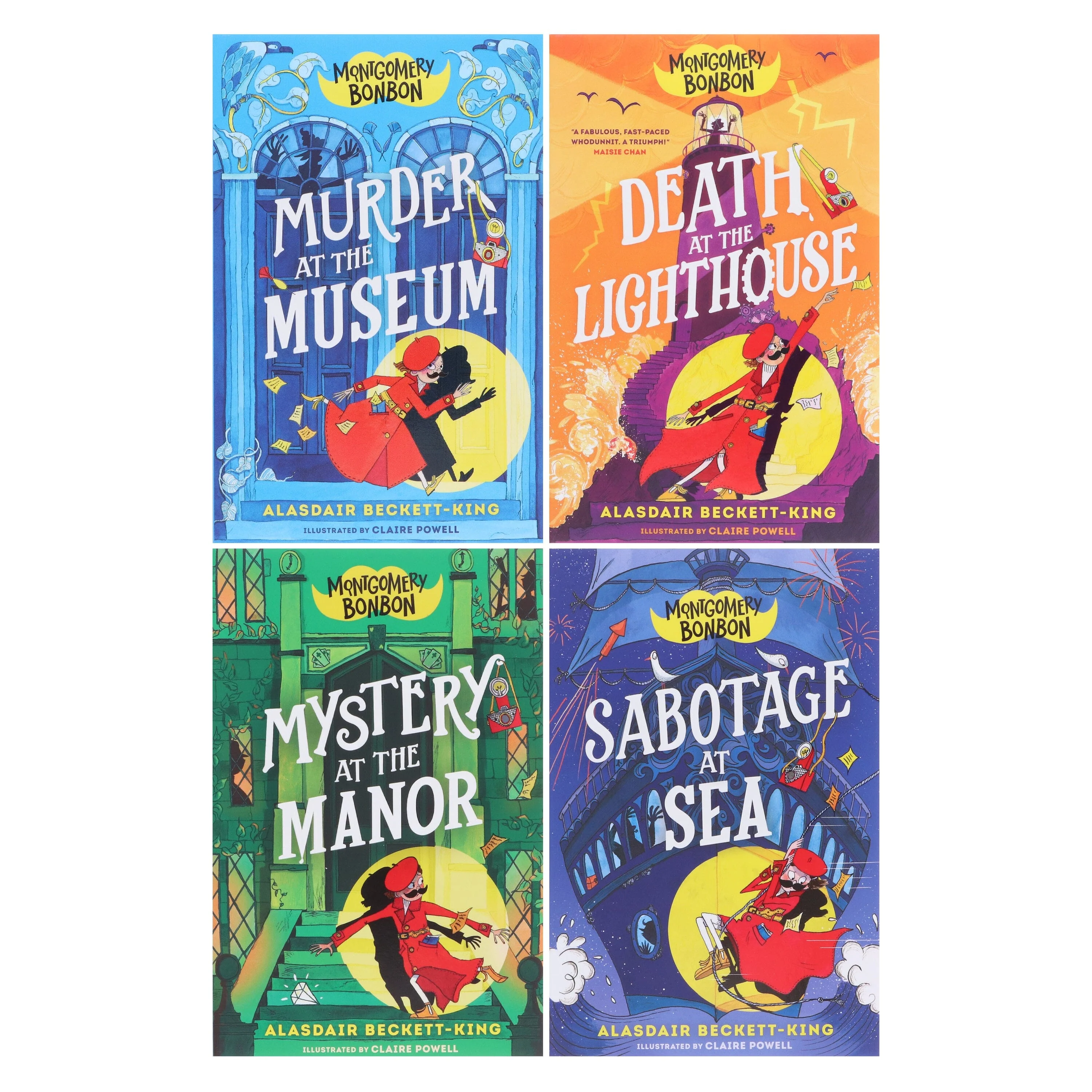 Montgomery Bonbon Series by Alasdair Beckett-King: Illustrated 4 Books Collection Set - Ages 9-12 - Paperback - Image 2