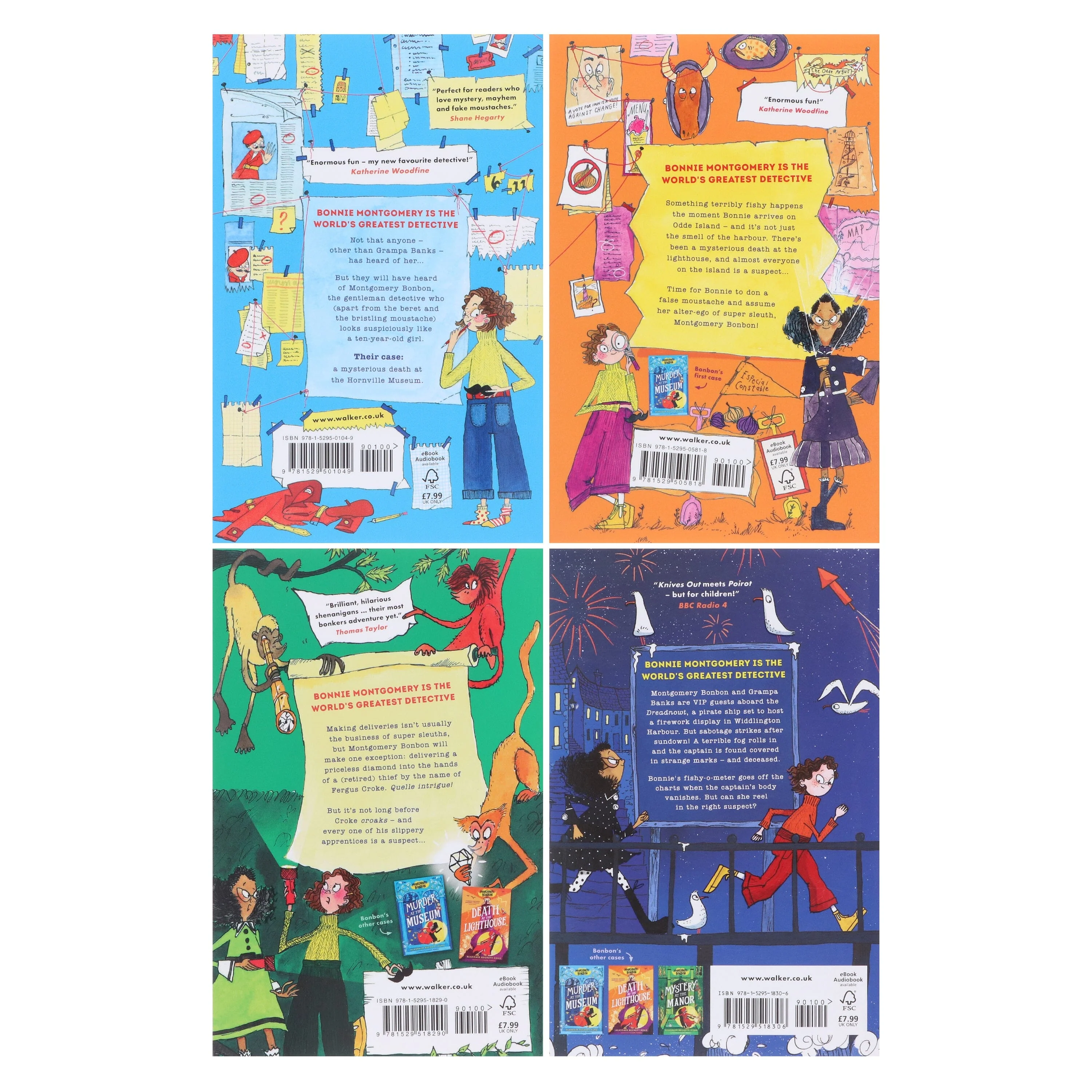 Montgomery Bonbon Series by Alasdair Beckett-King: Illustrated 4 Books Collection Set - Ages 9-12 - Paperback - Image 3
