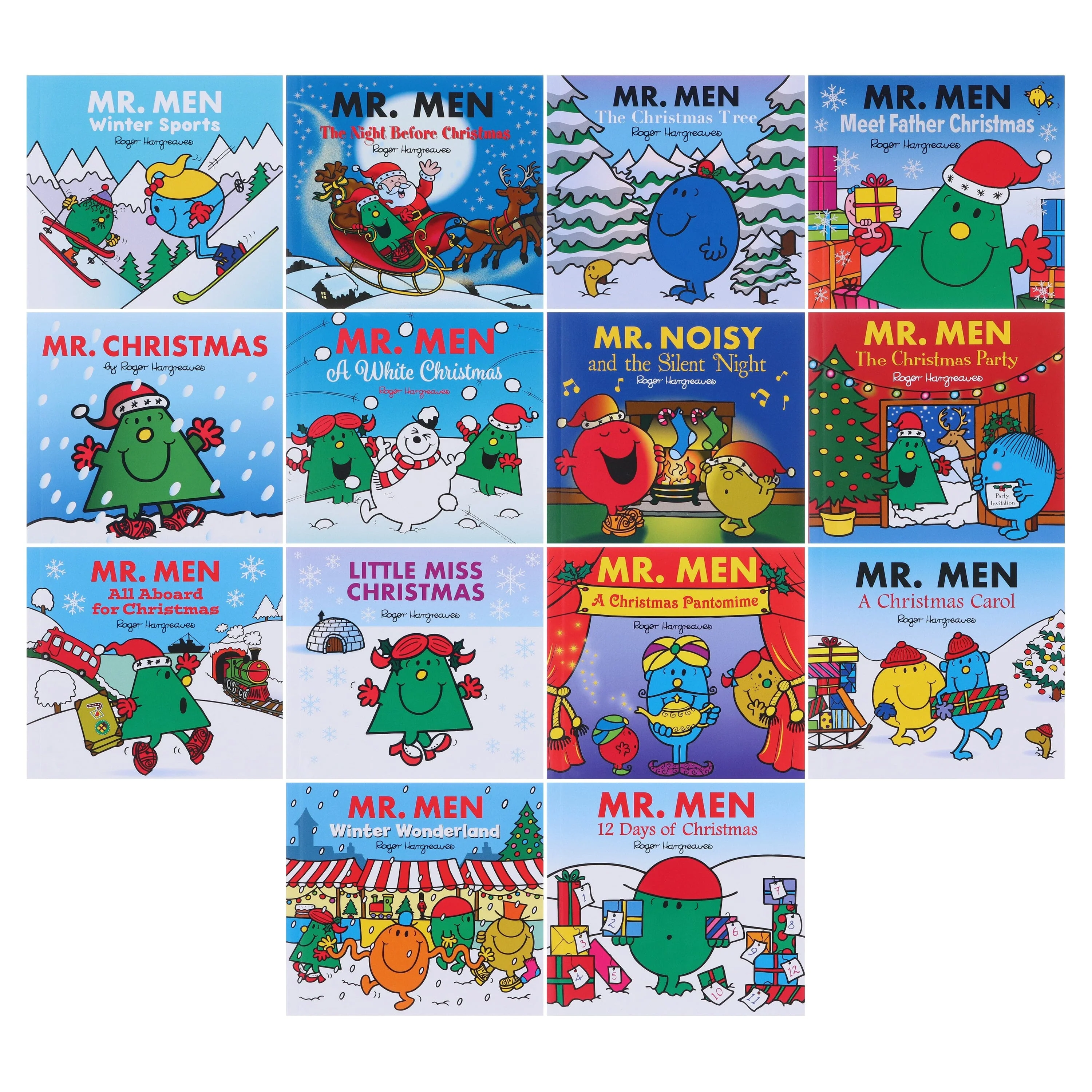 Mr Men Christmas Collection & Little Cherries Little Life Lessons from Big Personalities: 26 Books Collection Box Set - Ages 0-5 - Paperback - Image 4