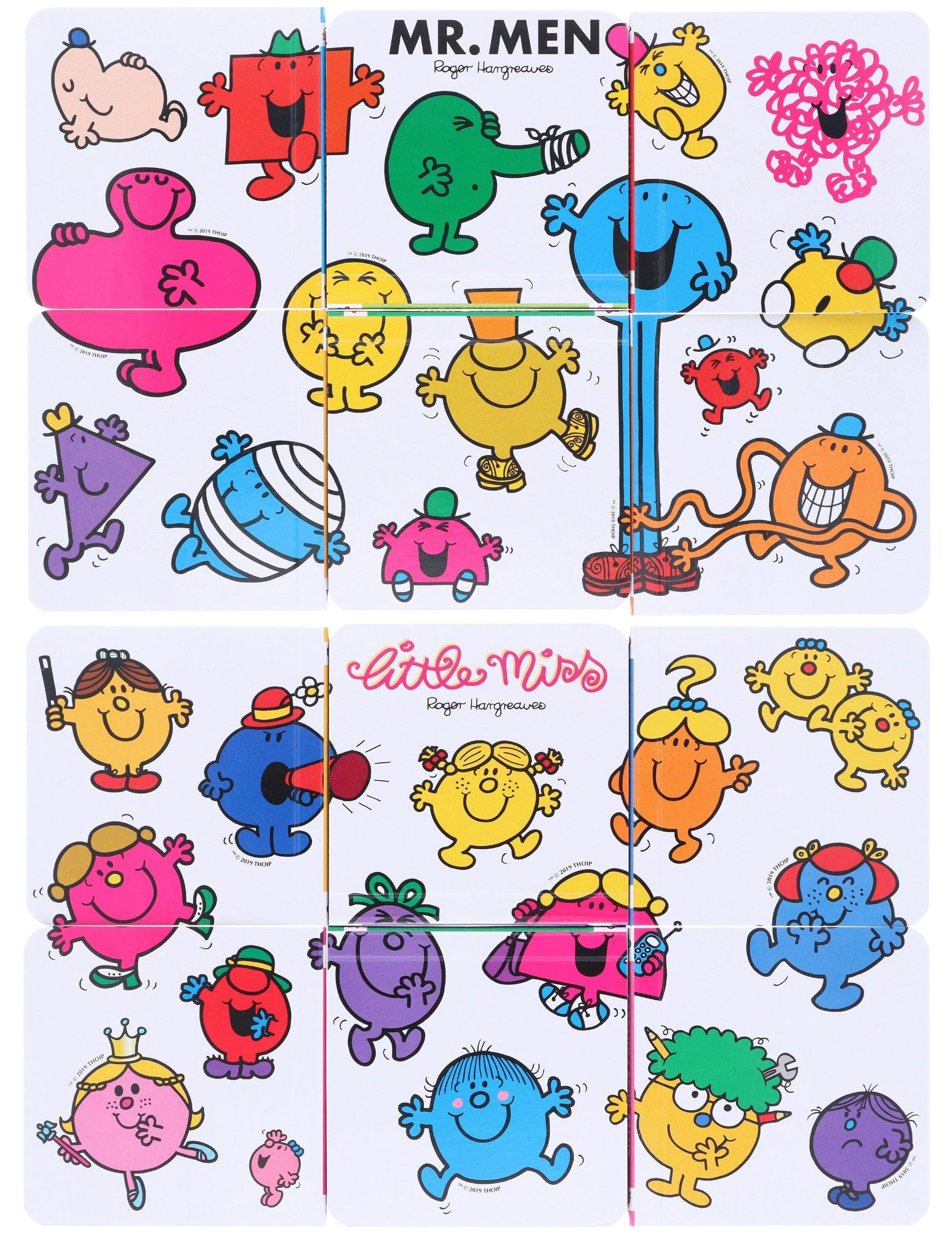Mr. Men & Little Miss: Pocket Library by Roger Hargreaves 12 Mini Books Collection Box Set - Ages 1-5 - Board Book - Image 3