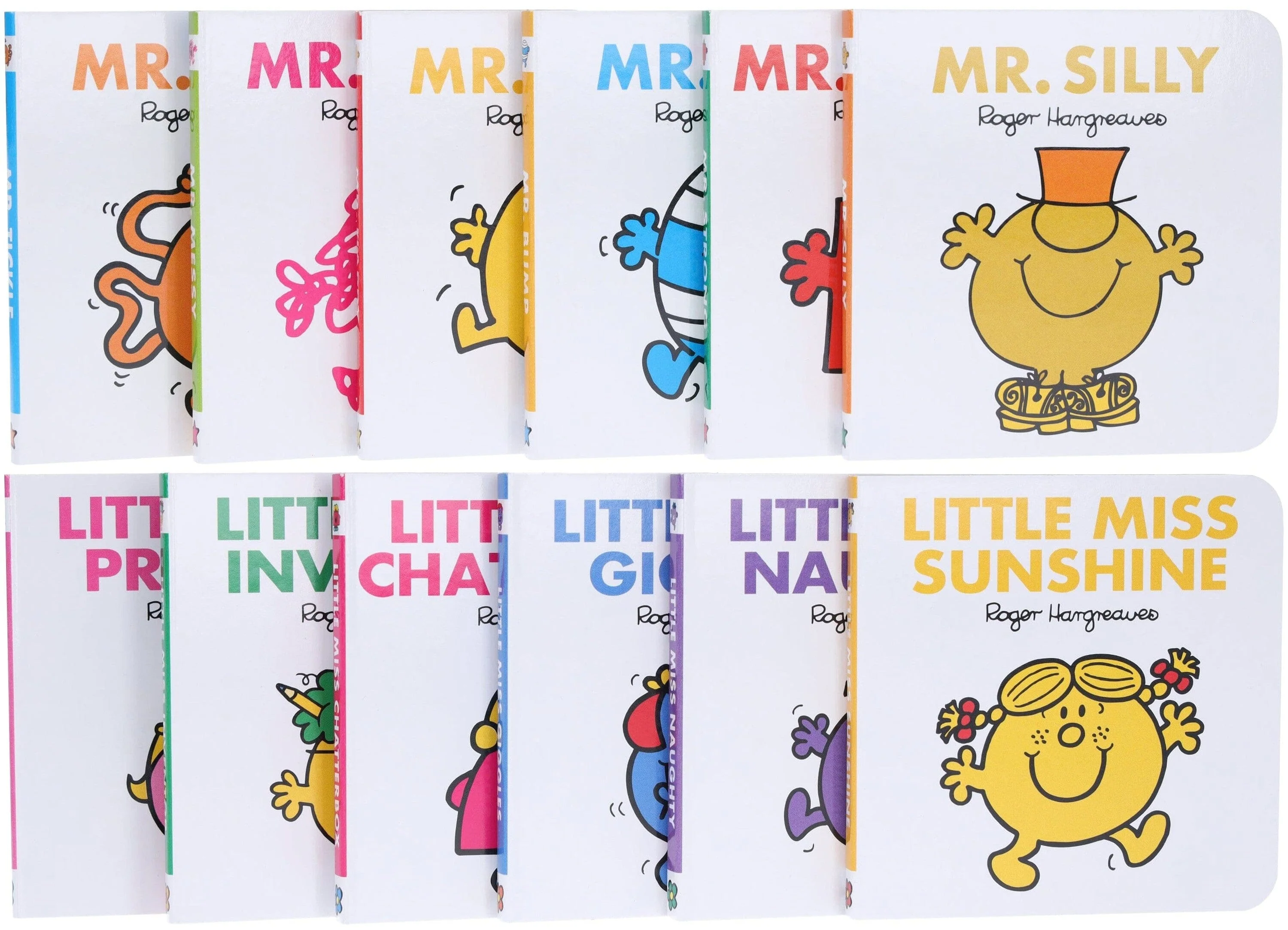 Mr. Men & Little Miss: Pocket Library by Roger Hargreaves 12 Mini Books Collection Box Set - Ages 1-5 - Board Book - Image 4