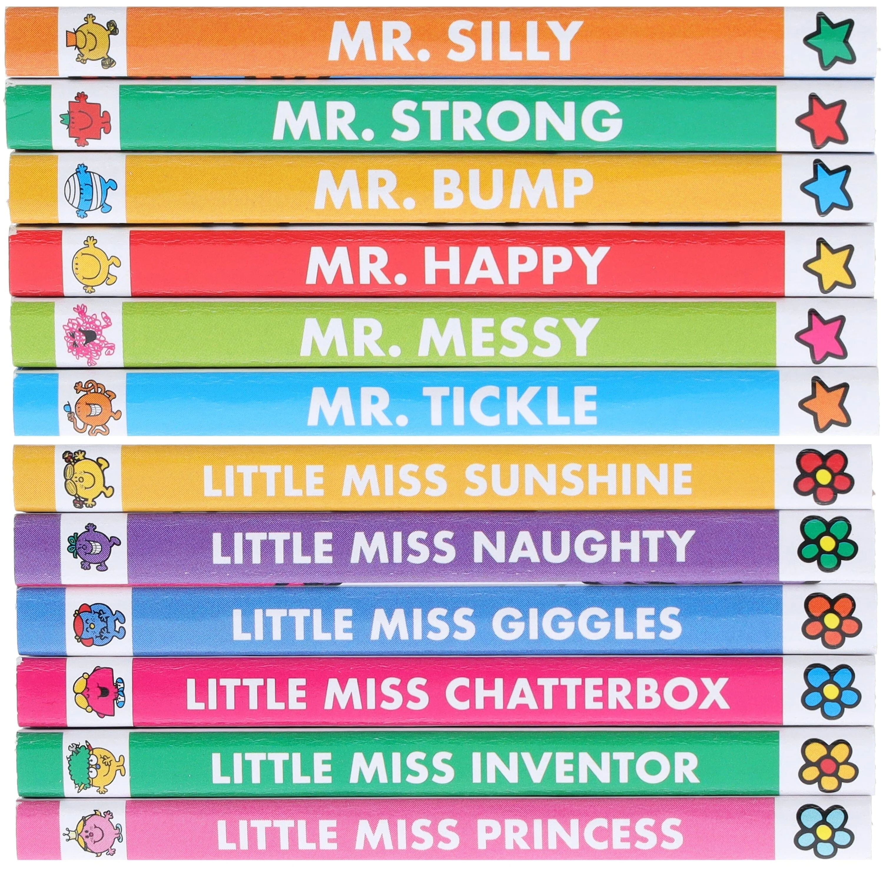 Mr. Men & Little Miss: Pocket Library by Roger Hargreaves 12 Mini Books Collection Box Set - Ages 1-5 - Board Book - Image 5