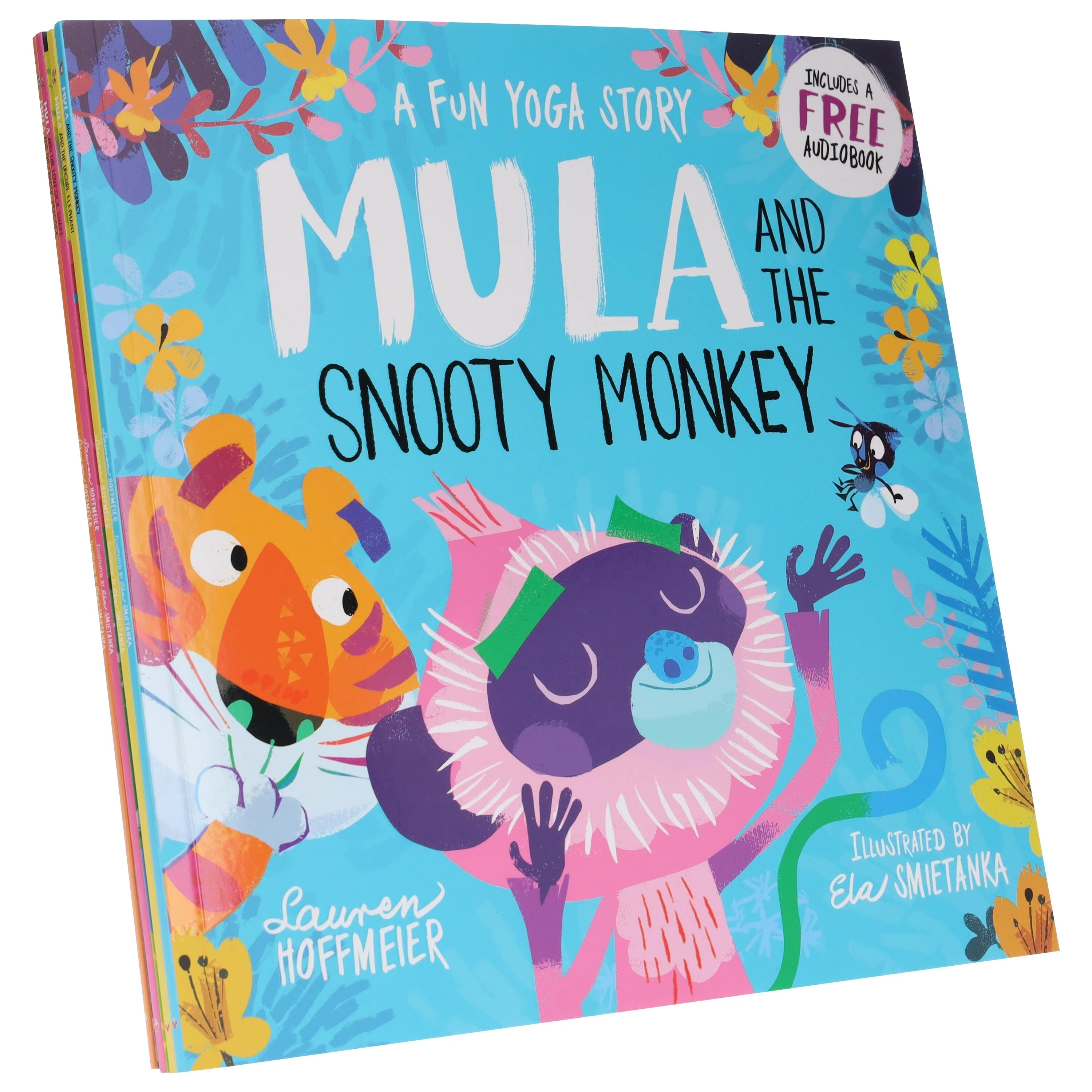 Mula and Friends Animal Fun Yoga Stories Illustrated 4 Picture Books Collection Set - Ages 3-6 - Paperback - Image 4