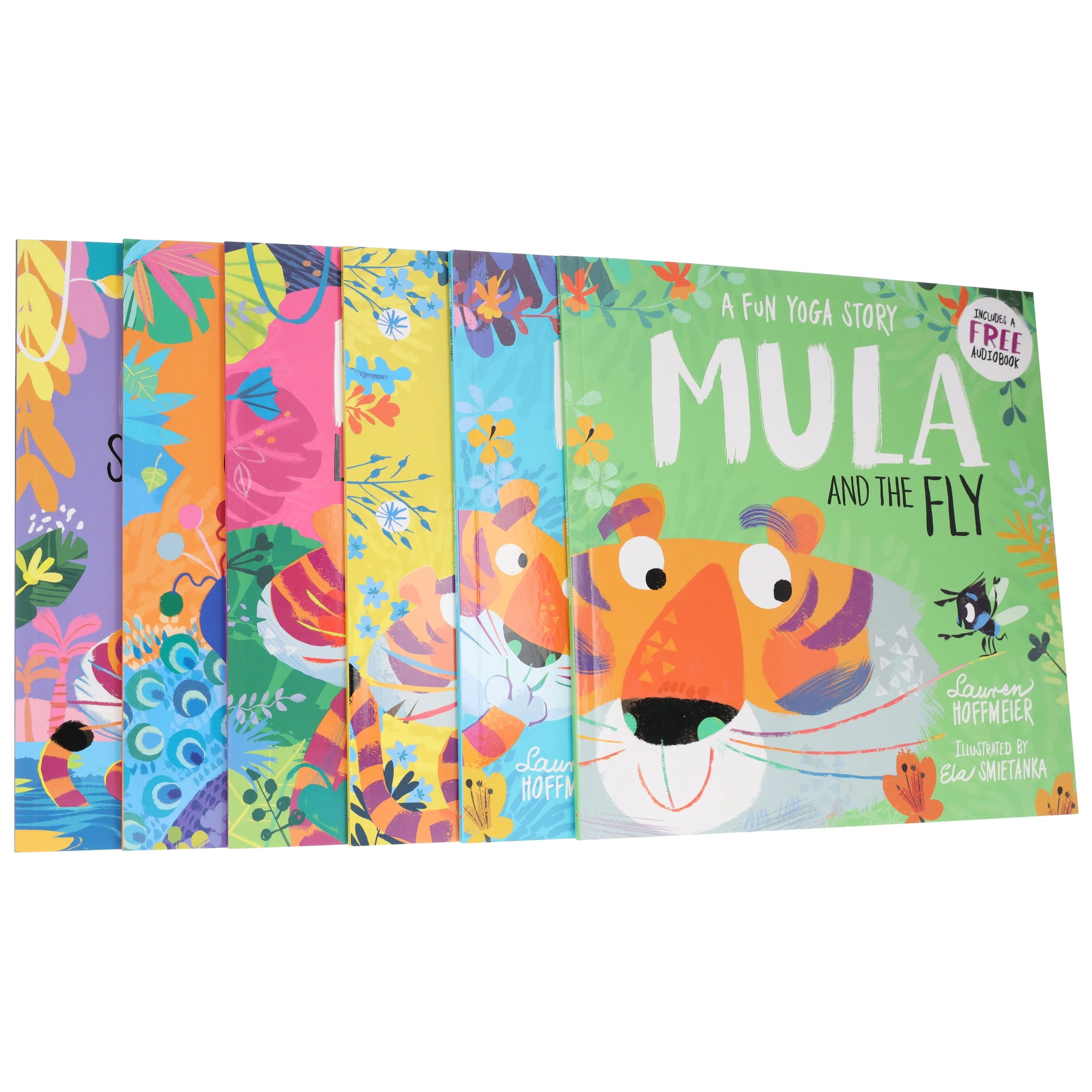 Mula and the Fly Animal Fun Yoga Stories 6 Picture Books Collection Set - Ages 3-6 - Paperback - Image 4