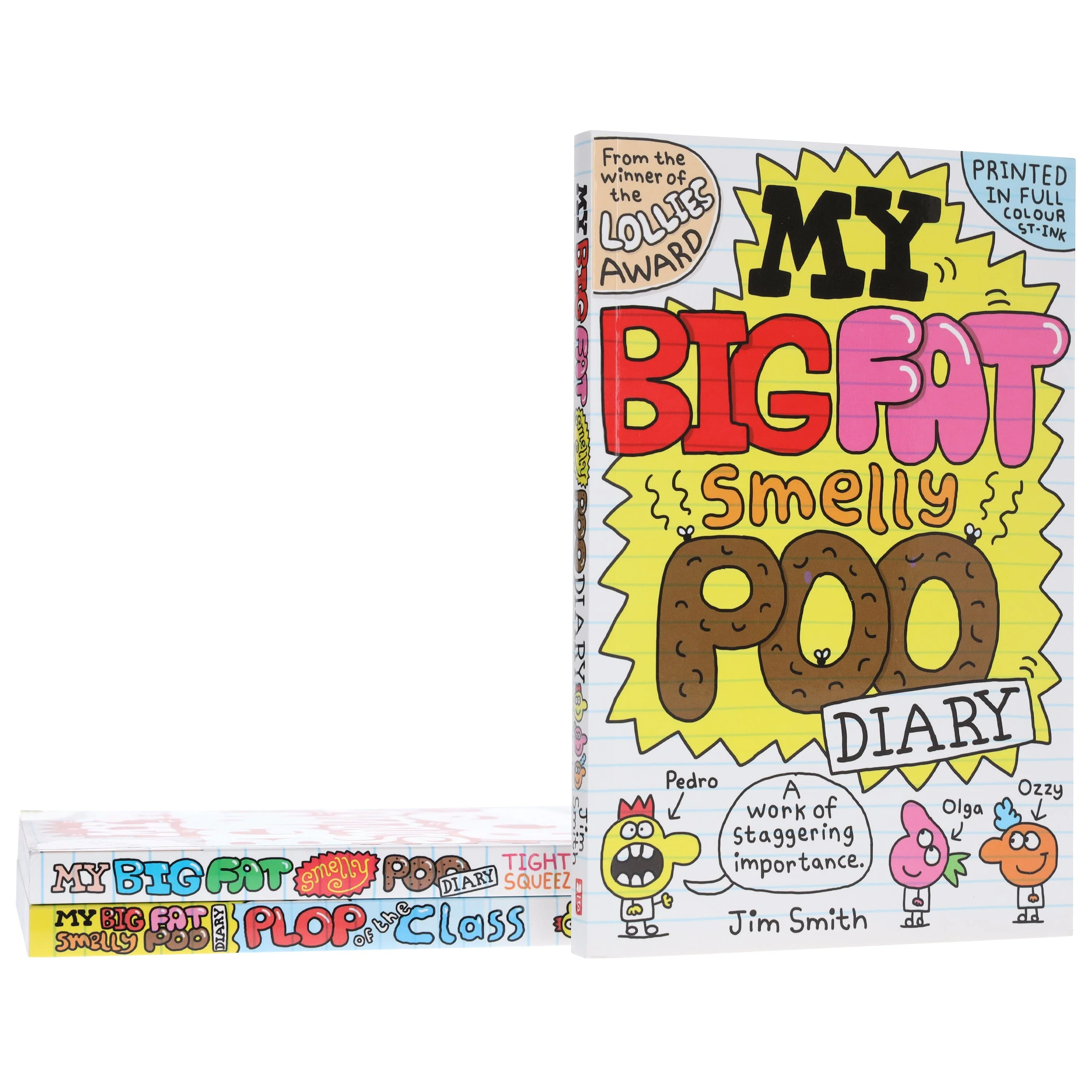 My Big Fat Smelly Poo Diary by Jim Smith 3 Full-Colour Graphic Novels Collection Set - Ages 7-12 - Paperback - Image 2