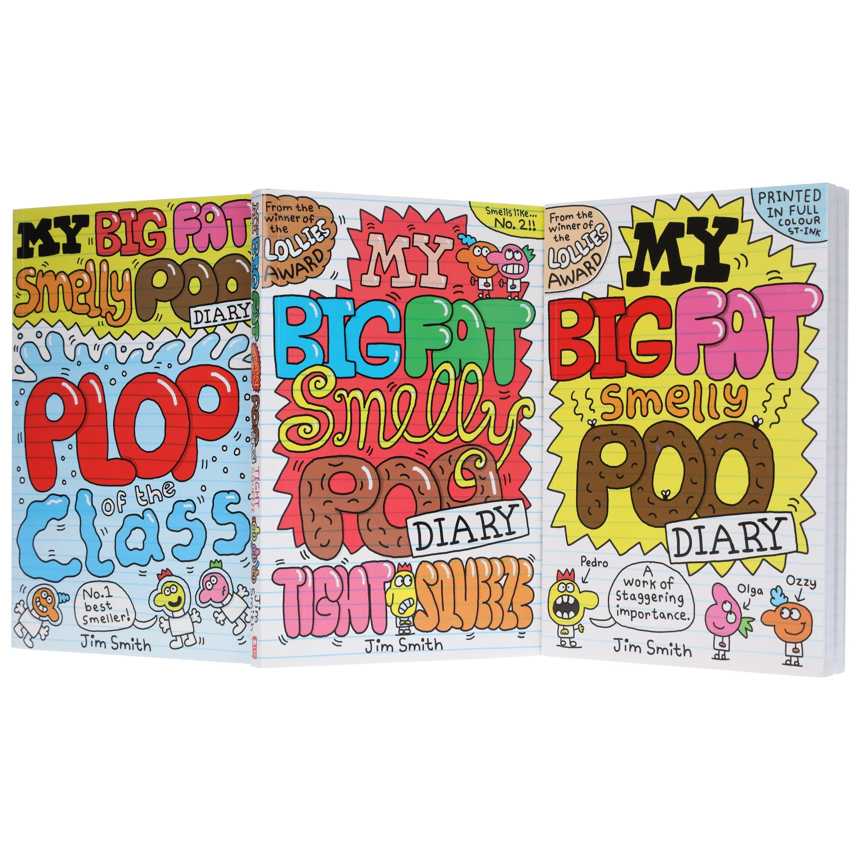 My Big Fat Smelly Poo Diary by Jim Smith 3 Full-Colour Graphic Novels Collection Set - Ages 7-12 - Paperback - Image 5