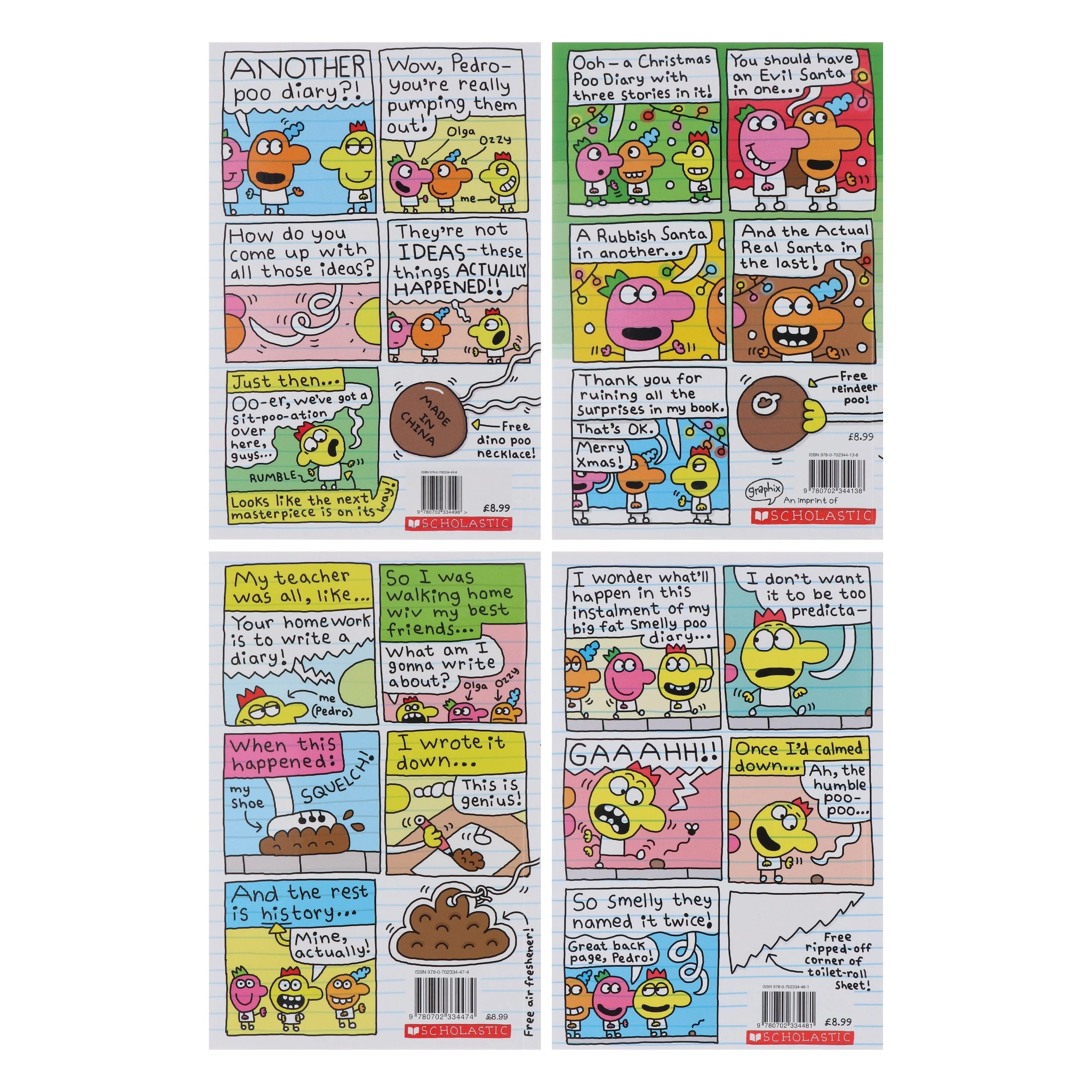 My Big Fat Smelly Poo Diary by Jim Smith 4 Full-Colour Graphic Novels Collection Set - Ages 7-12 - Paperback - Image 3