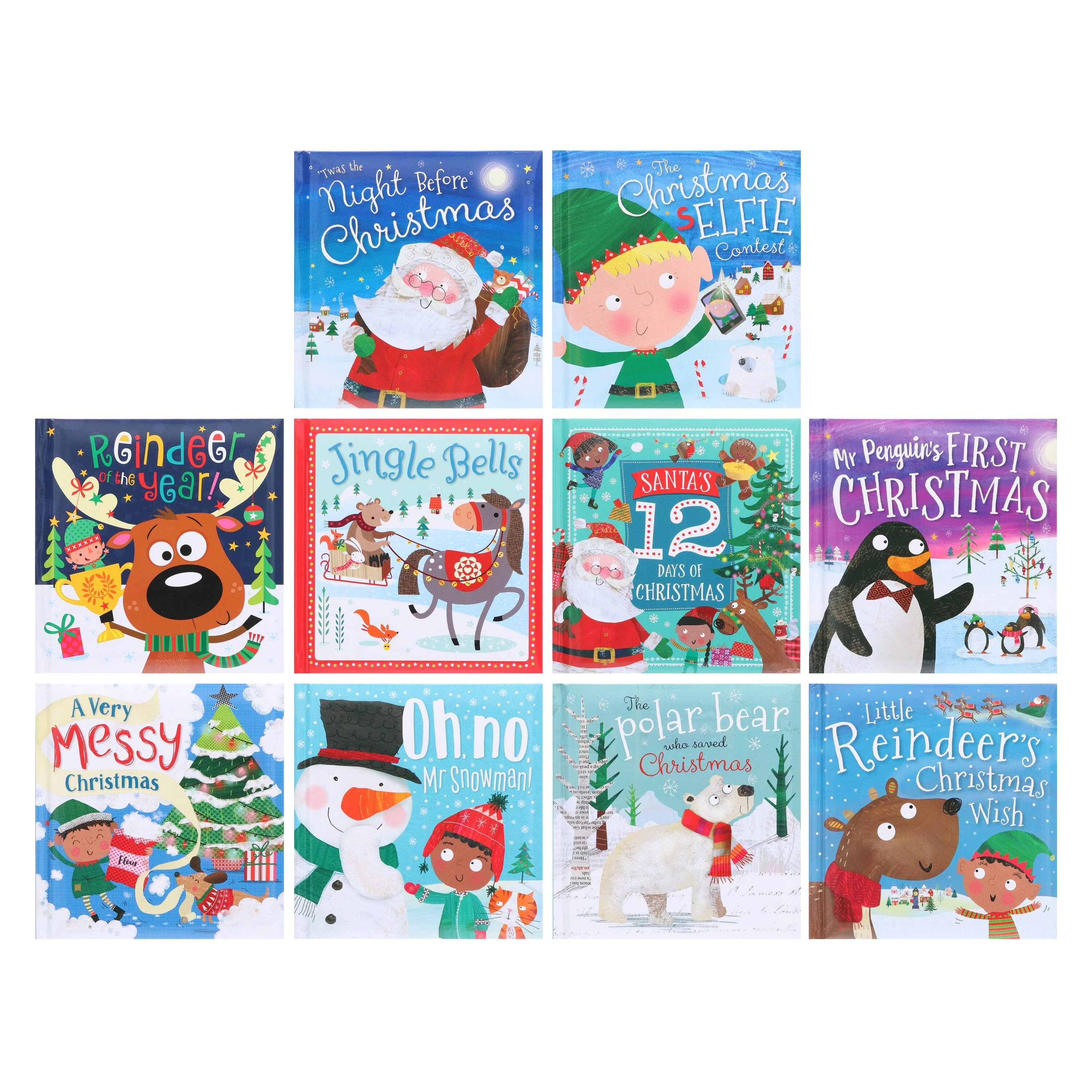 My Christmas Story & Cosy Christmas: 20 Picture Books Collection Set - Ages 0-6 - Hardback/Paperback - Image 2