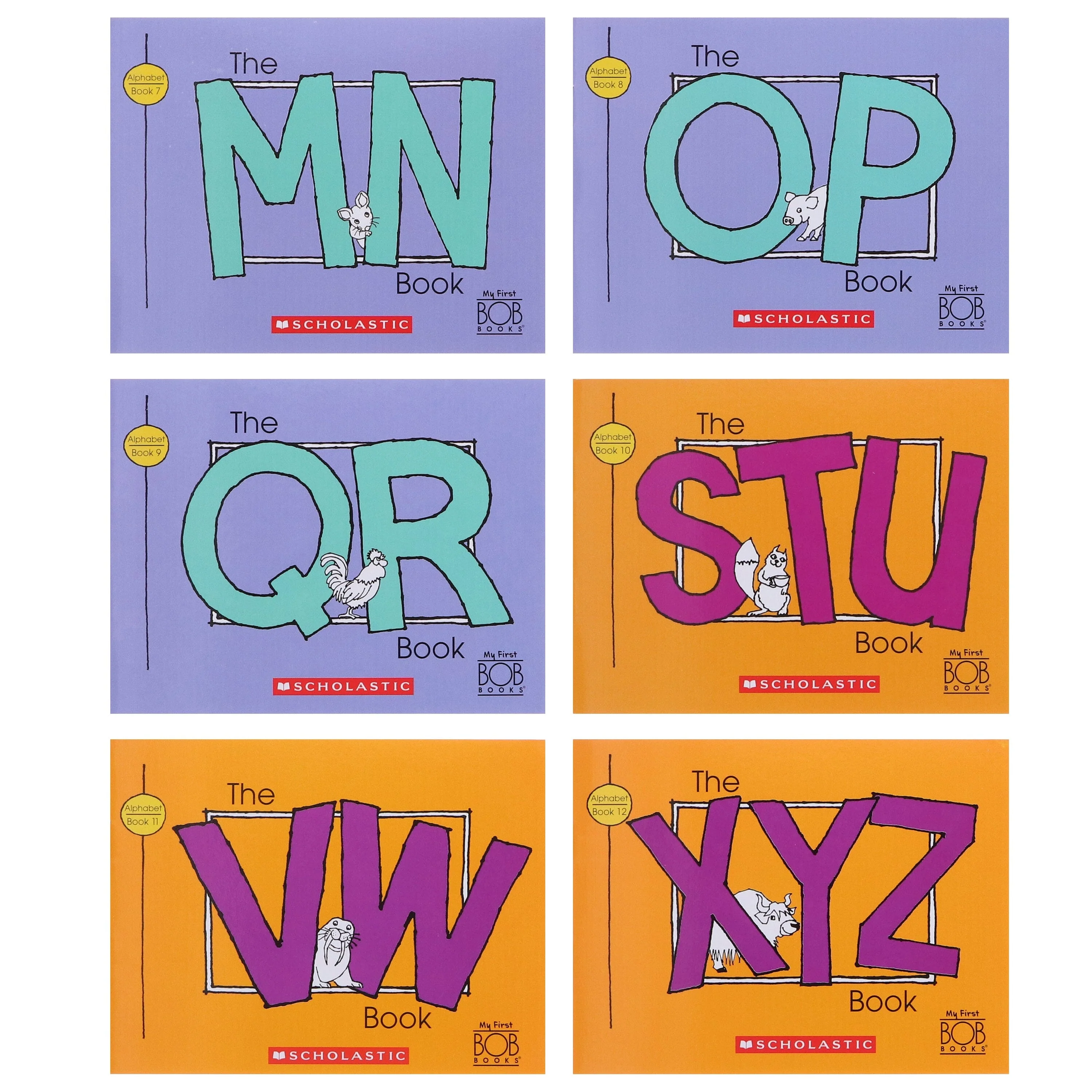My First Bob Books: Alphabet (Stage: Reading Readiness) 12 Books Collection Set By Scholastic - Ages 3-6 - Paperback - Image 3