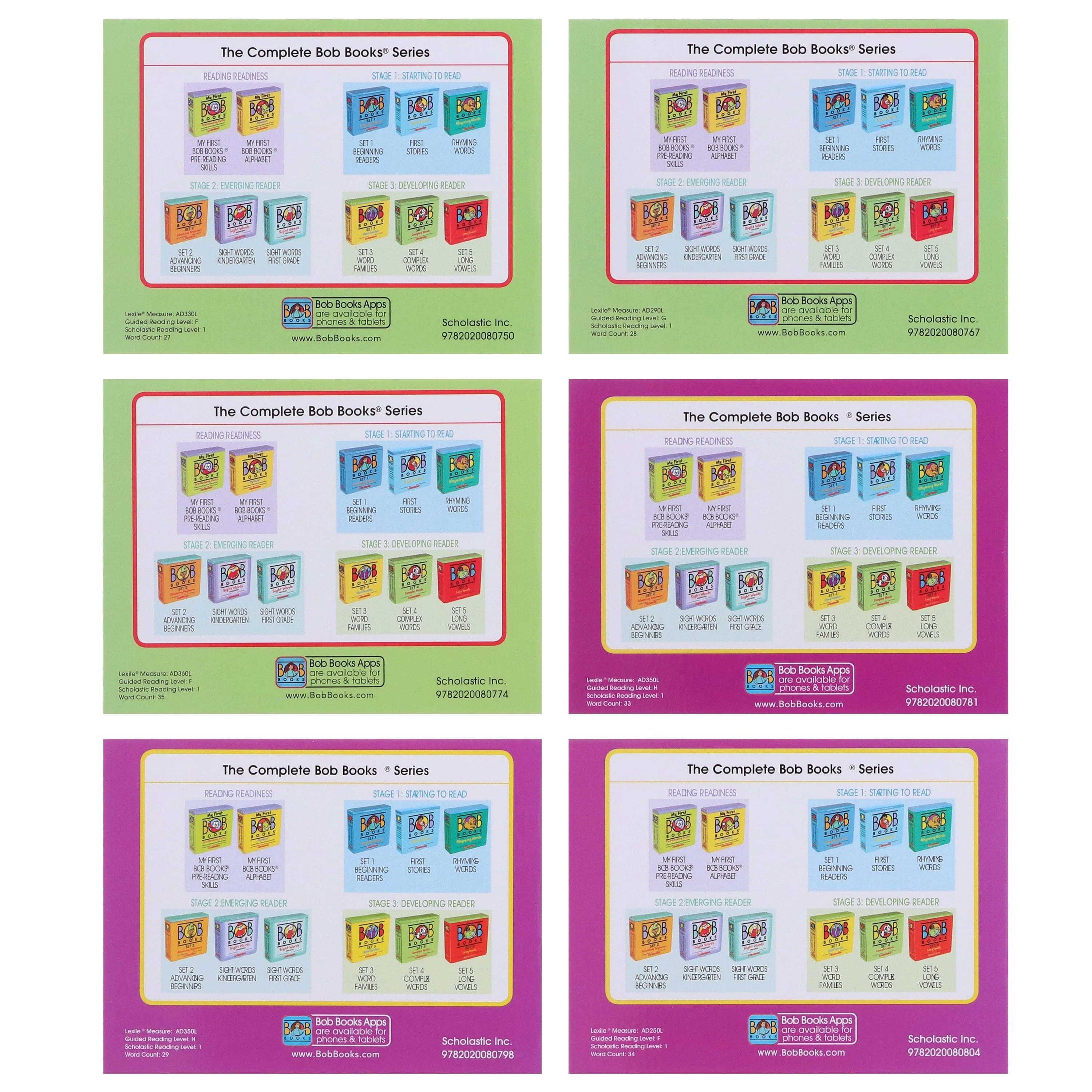 My First Bob Books: Alphabet (Stage: Reading Readiness) 12 Books Collection Set By Scholastic - Ages 3-6 - Paperback - Image 4