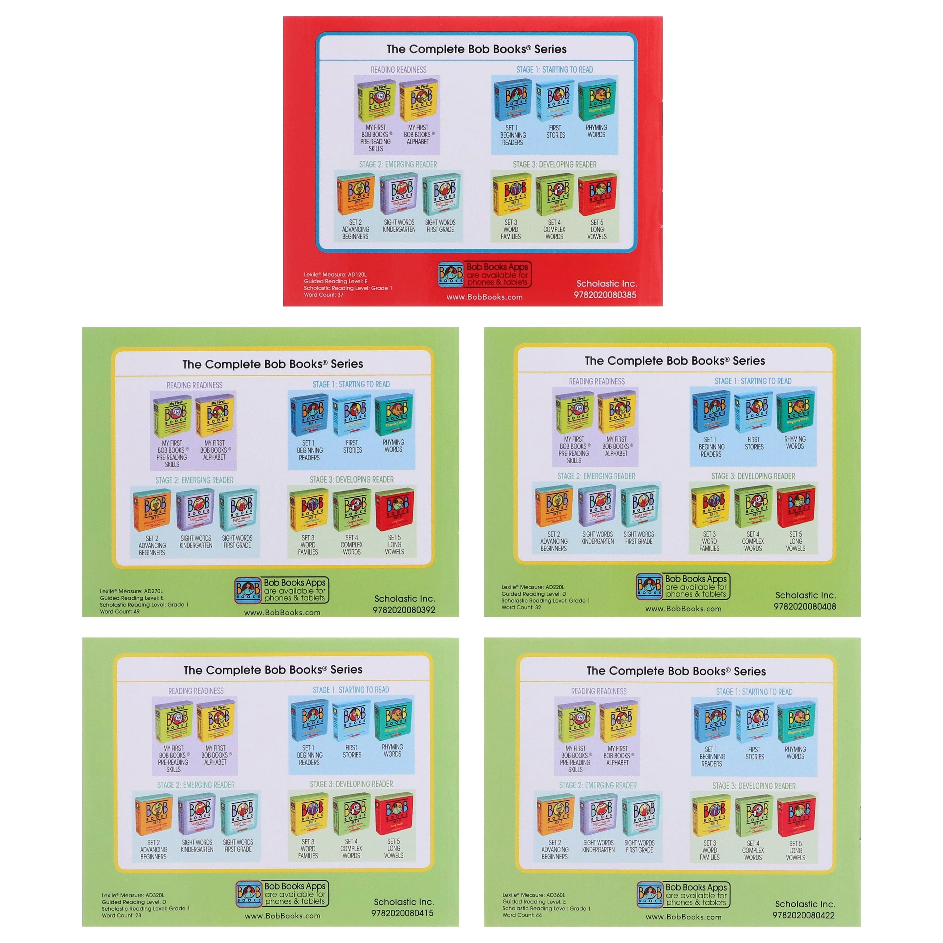 Bob Books: Rhyming Words (Stage 1: Starting To Read) 10 Books Collection Set By Scholastic - Ages 3-6 - Paperback - Image 4