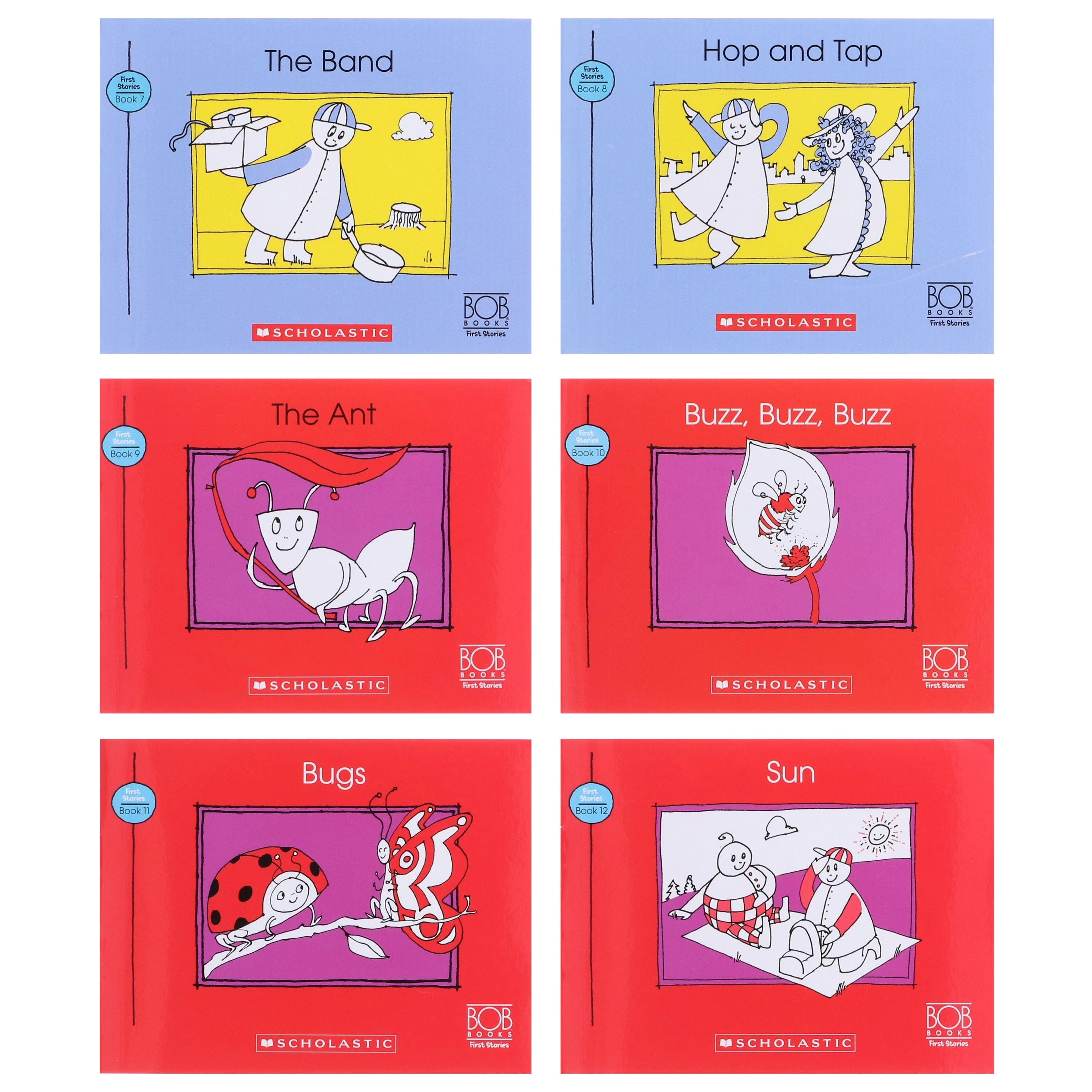 Bob Books: First Stories (Stage 1: Starting to read) 12 Books Collection Set By Scholastic - Ages 3-6 - Paperback - Image 3