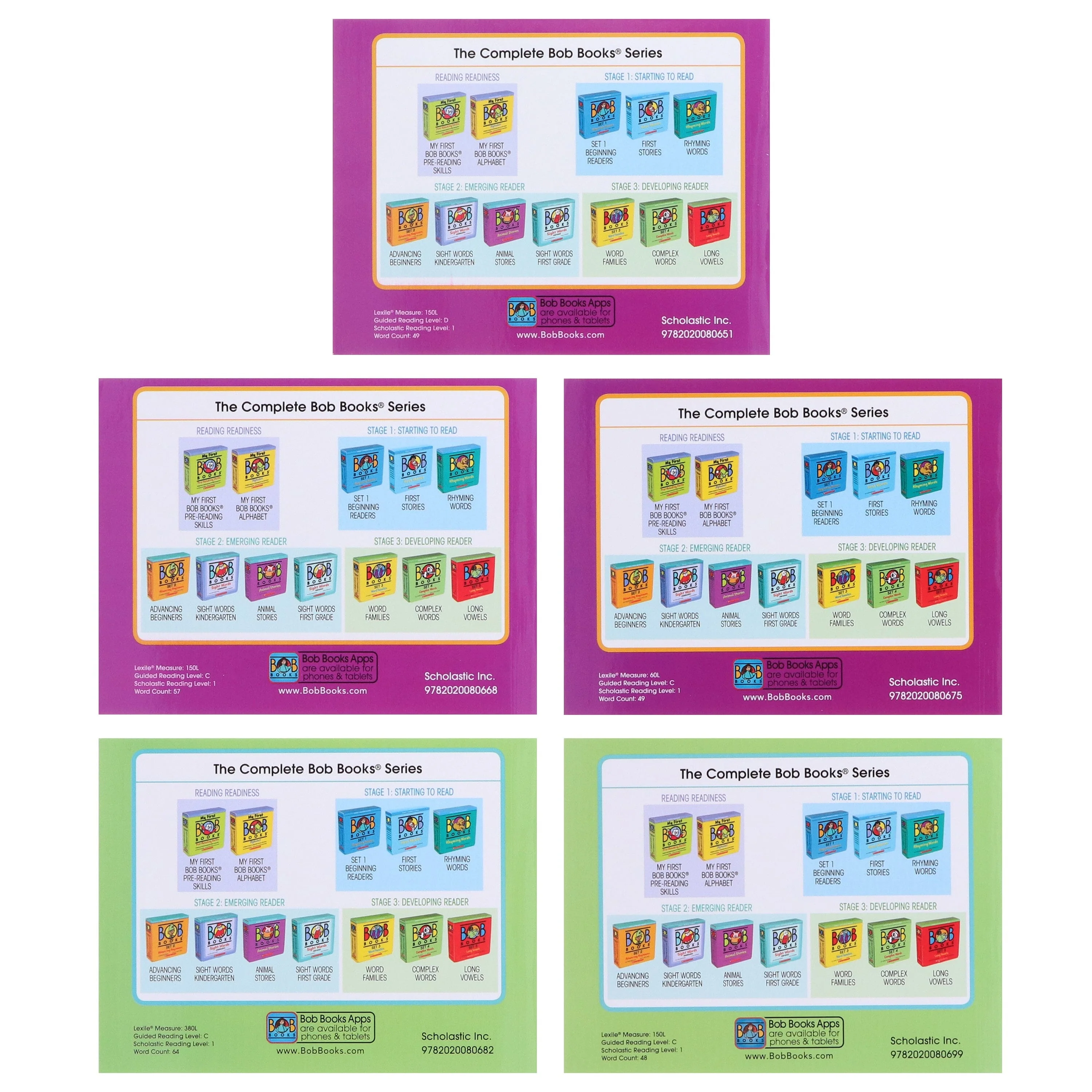 Bob Books: Sight Words First Grade (Stage 2: Emerging Reader) 10 Books Collection Set By Scholastic - Ages 3-6 - Paperback - Image 4
