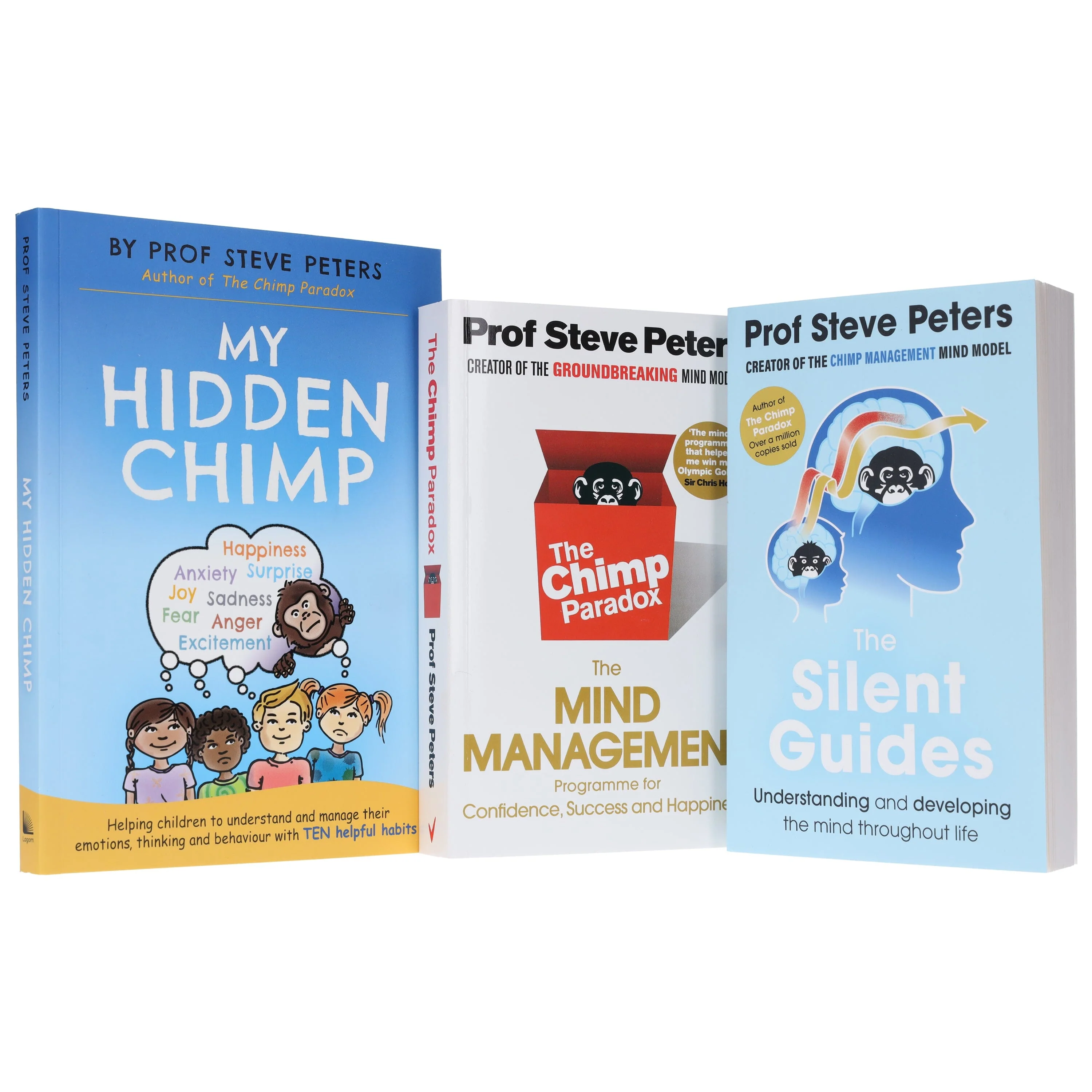 Chimp Paradox 3 Books Collection Set By Prof Steve Peters - Non Fiction - Paperback - Image 4