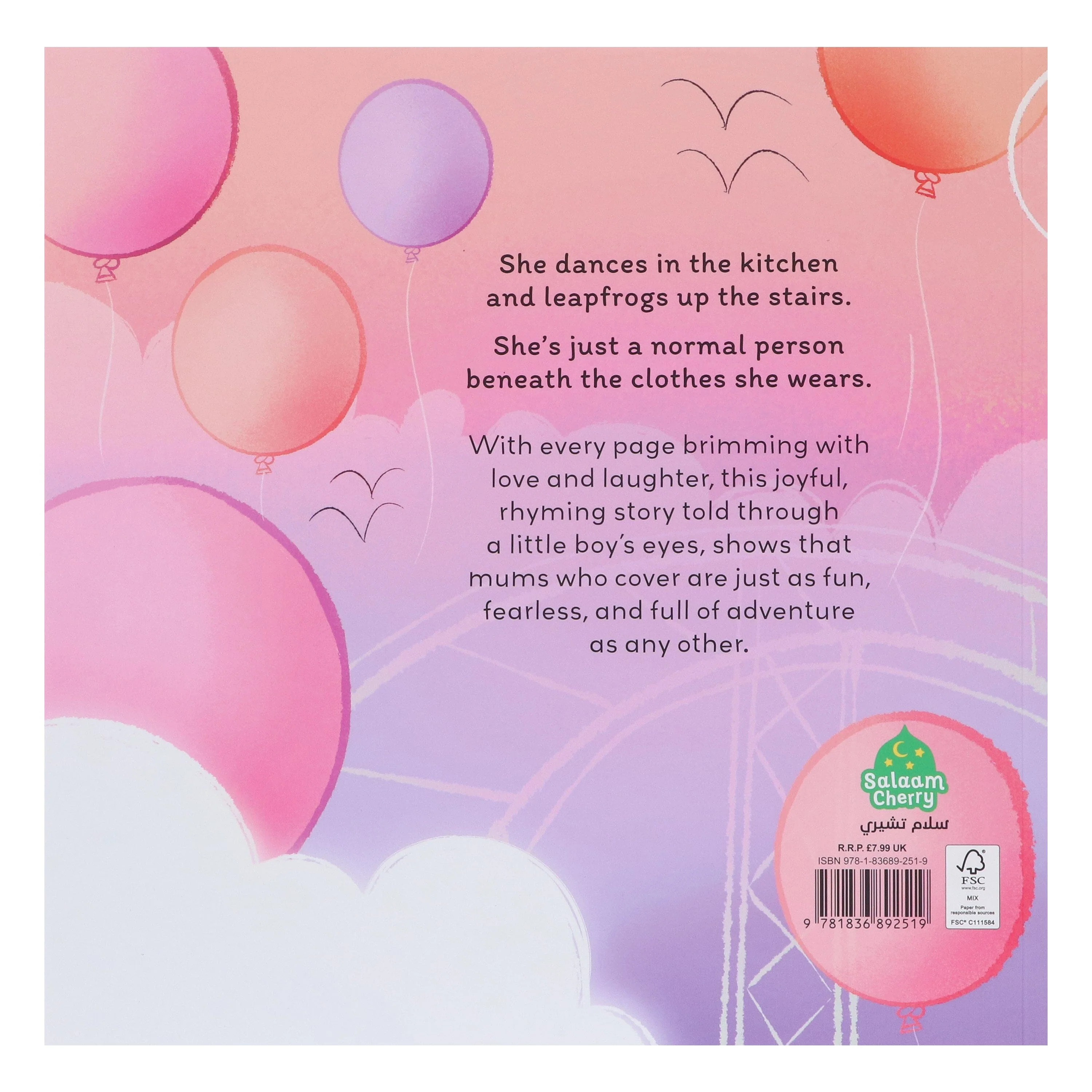 My Super Fun Niqabi Mum! - A joyful, inclusive story about the universal bond between parent and child by Red (Includes a Free Audiobook) - Ages 3-5 - Paperback - Image 3