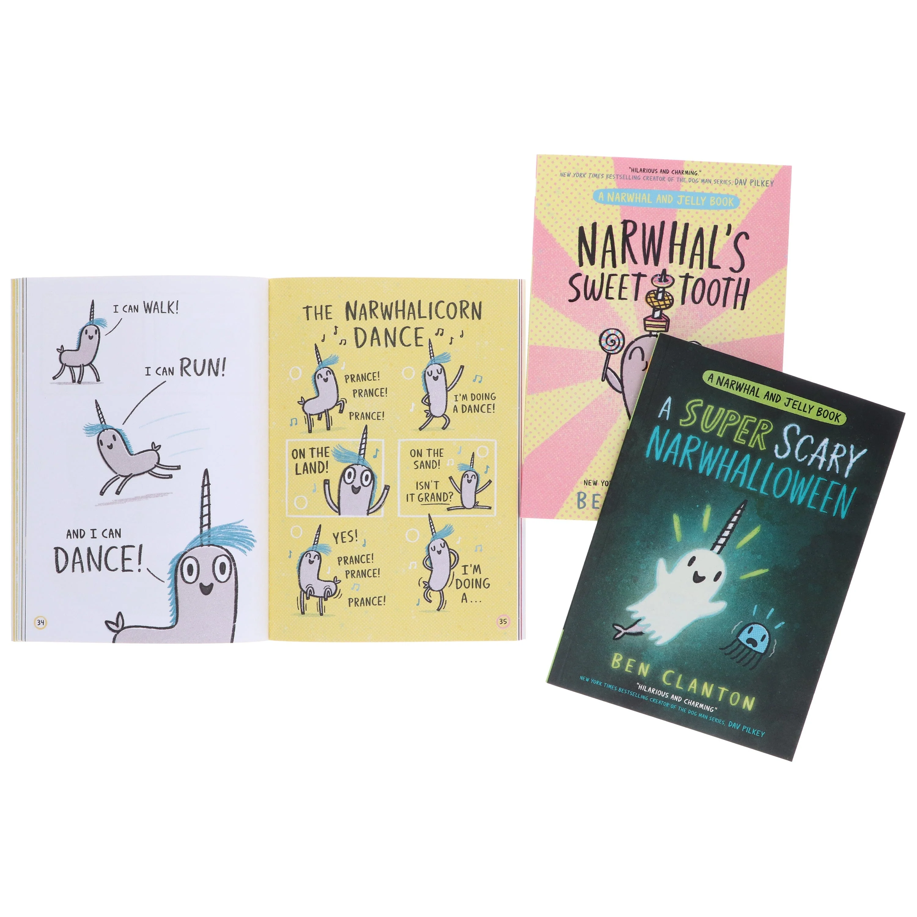 Narwhal and Jelly Series (Book 7-9) By Ben Clanton: Graphic Novels 3 Books Collection Set - Ages 4-7 - Paperback - Image 7