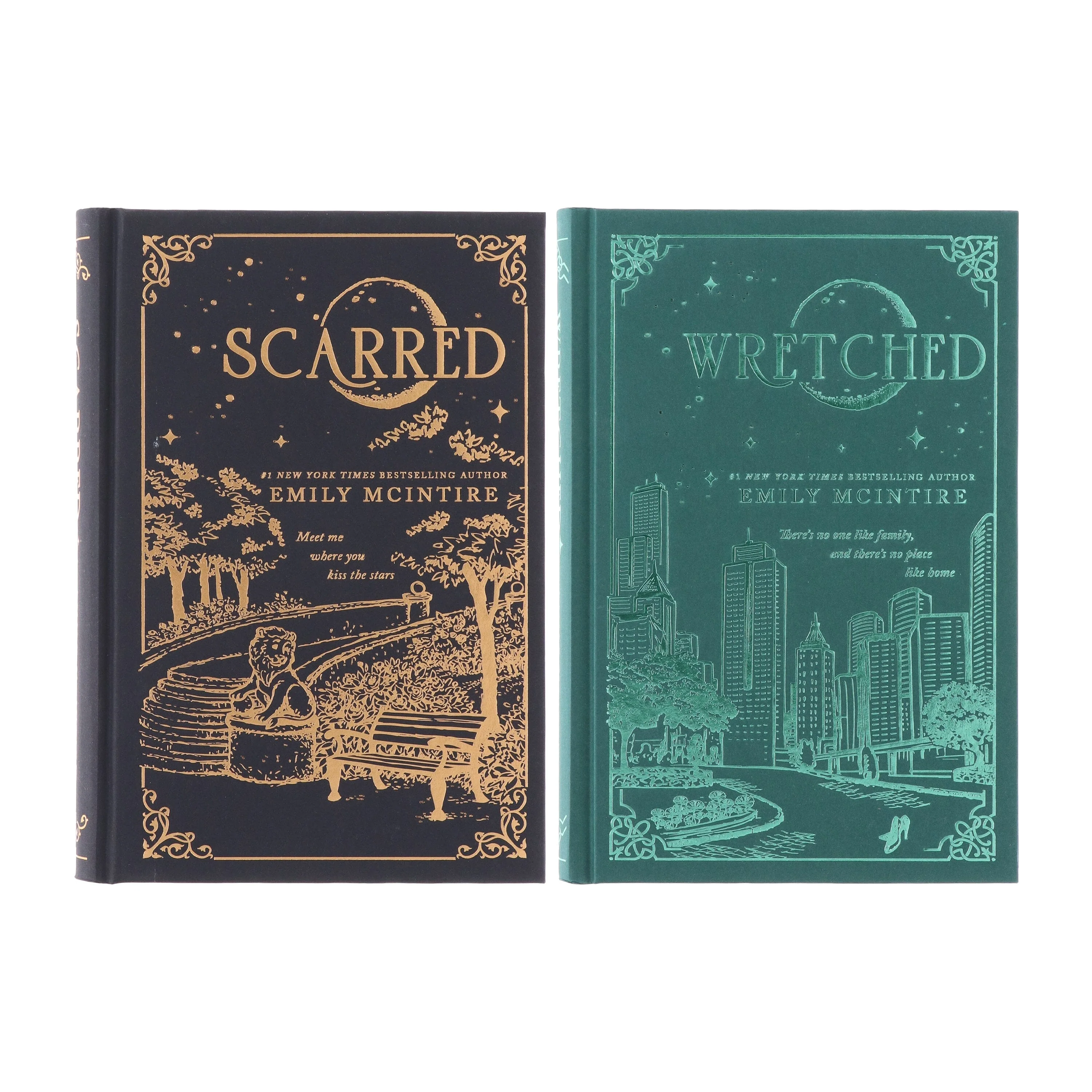 Never After Series by Emily McIntire 2 Books Collector's Edition Set (Sprayed Edges) - Fiction - Hardback - Image 2