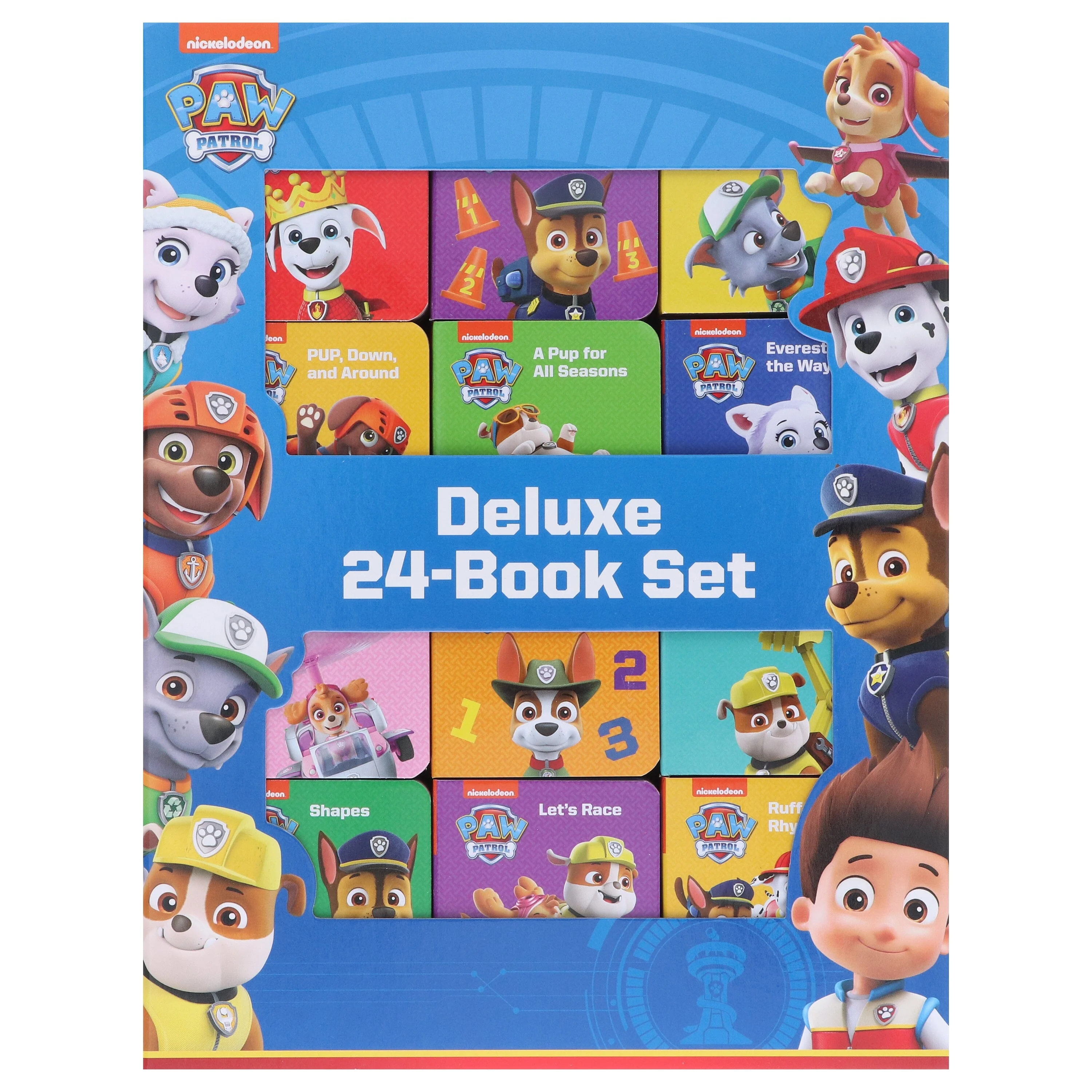 Nickelodeon PAW Patrol Chase, Skye, Marshall, and More! by PI Kids Deluxe 24-Book Set - Ages 0-6 - Board Book - Image 2