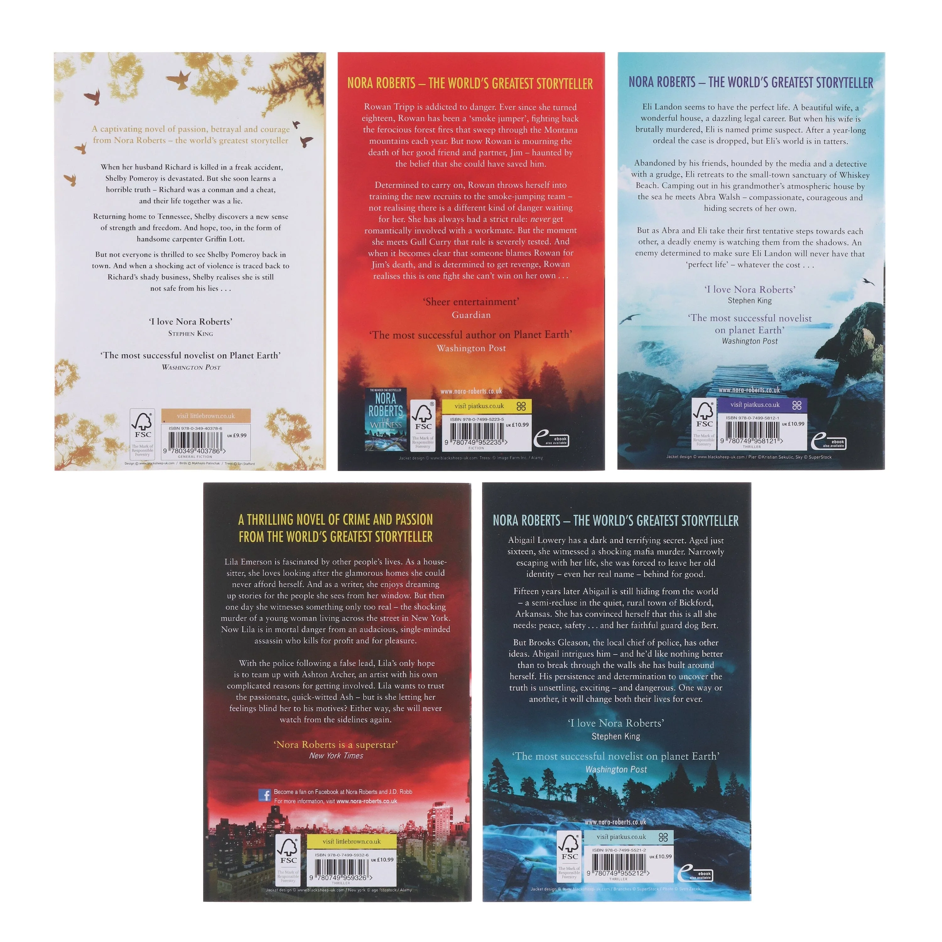 Nora Roberts Collection 5 Books Set - Fiction - Paperback - Image 3