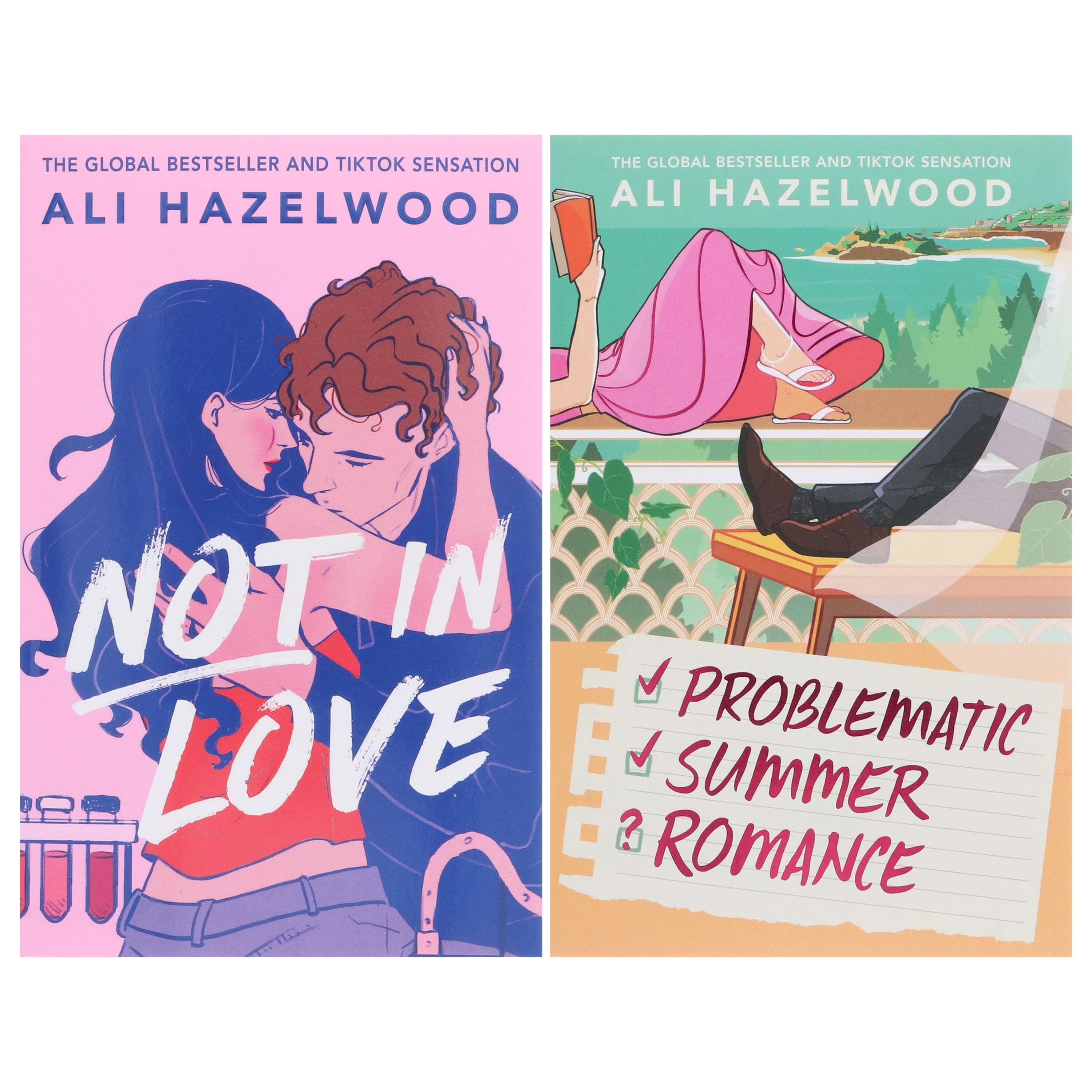 Not In Love Series (Not In Love & Problematic Summer Romance) by Ali Hazelwood 2 Books Collection Set - Fiction - Paperback - Image 2