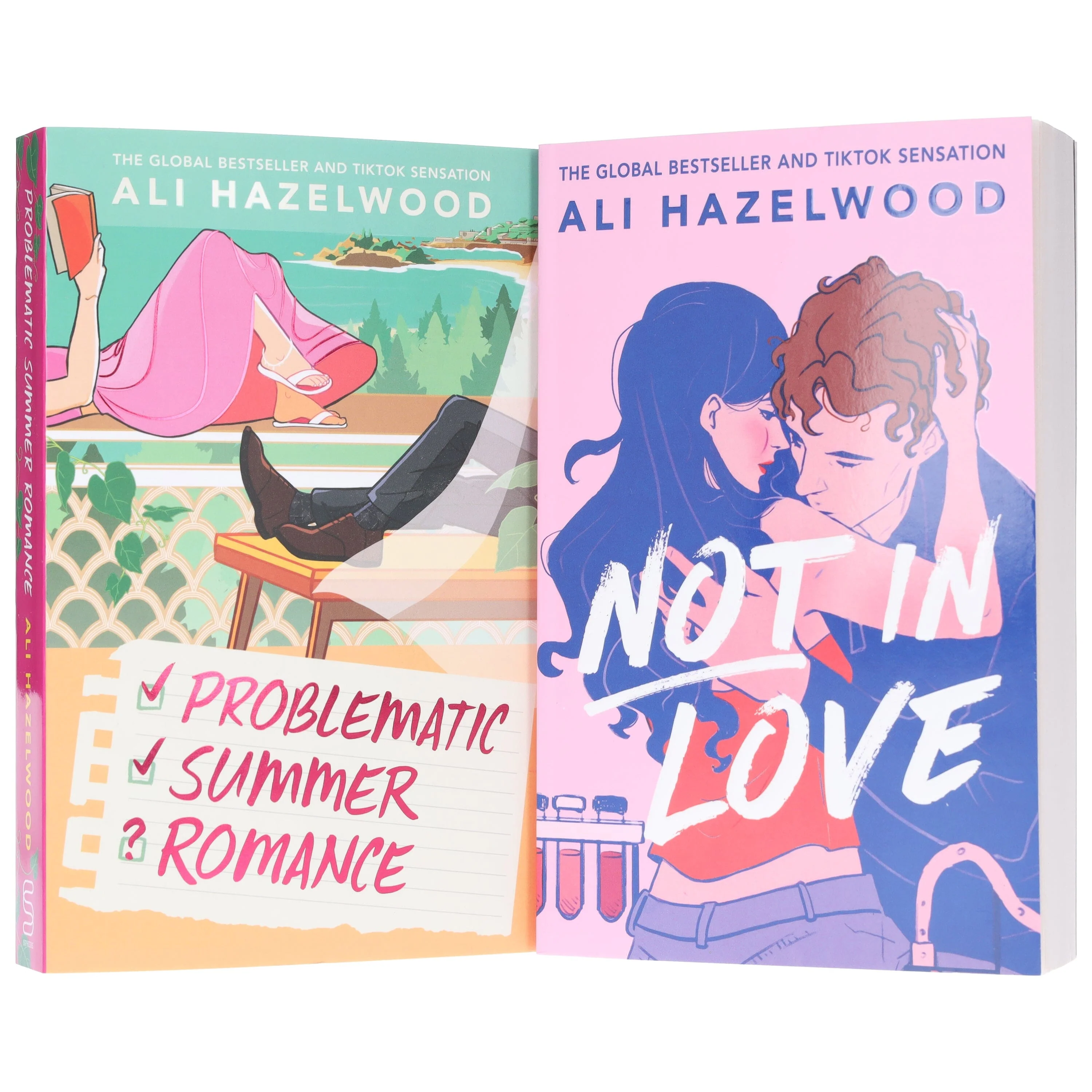 Not In Love Series (Not In Love & Problematic Summer Romance) by Ali Hazelwood 2 Books Collection Set - Fiction - Paperback - Image 4