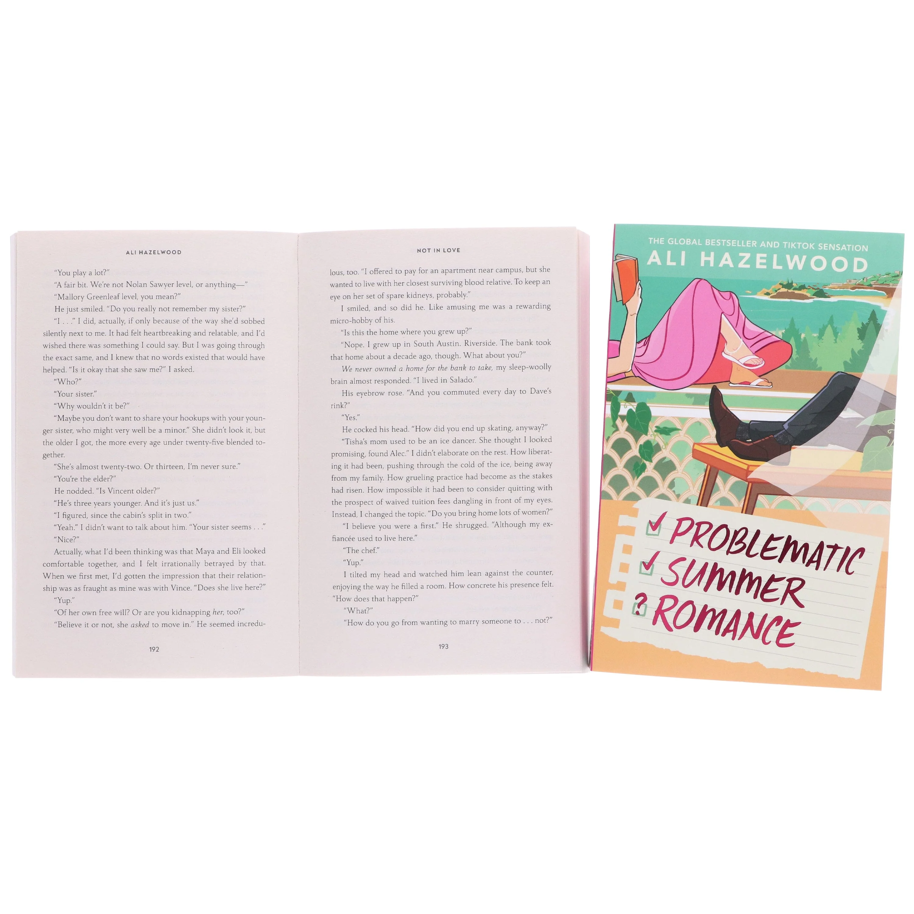 Not In Love Series (Not In Love & Problematic Summer Romance) by Ali Hazelwood 2 Books Collection Set - Fiction - Paperback - Image 7