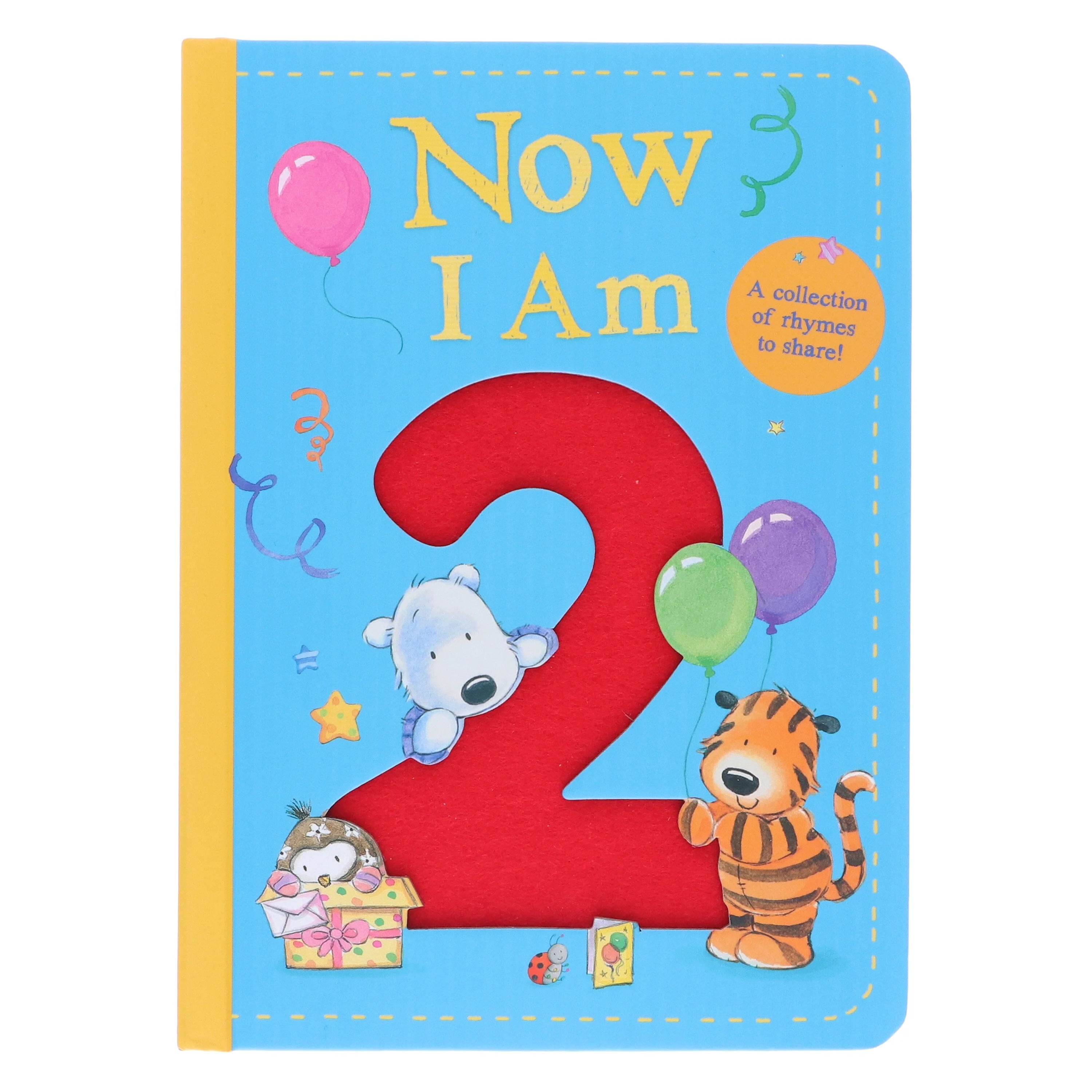 Now I Am 2: A Collection of Rhymes to Share! by Rachel Baines - Ages 2+ - Board Book - Image 2