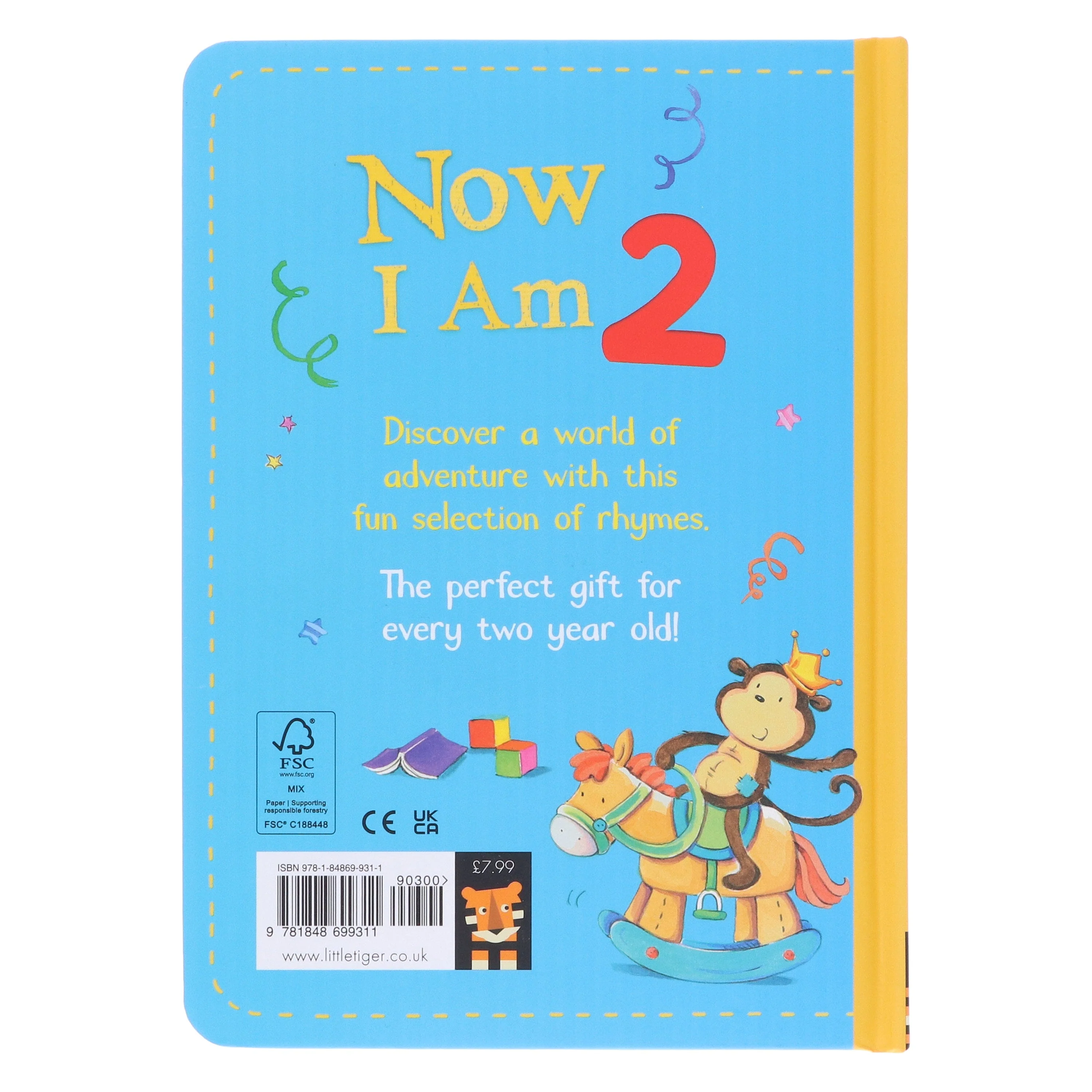 Now I Am 2: A Collection of Rhymes to Share! by Rachel Baines - Ages 2+ - Board Book - Image 3