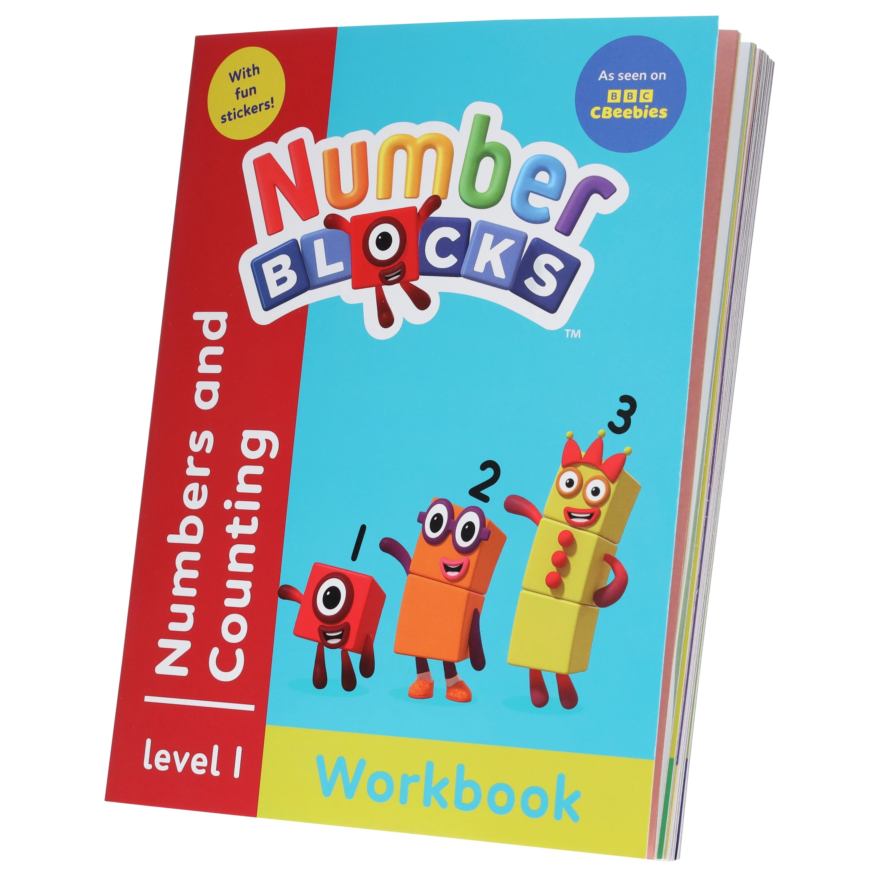 Numberblocks and Alphablocks Red Level 1 Collection 6 Workbooks Set With Fun Stickers - Ages 3-5 - Paperback - Image 4