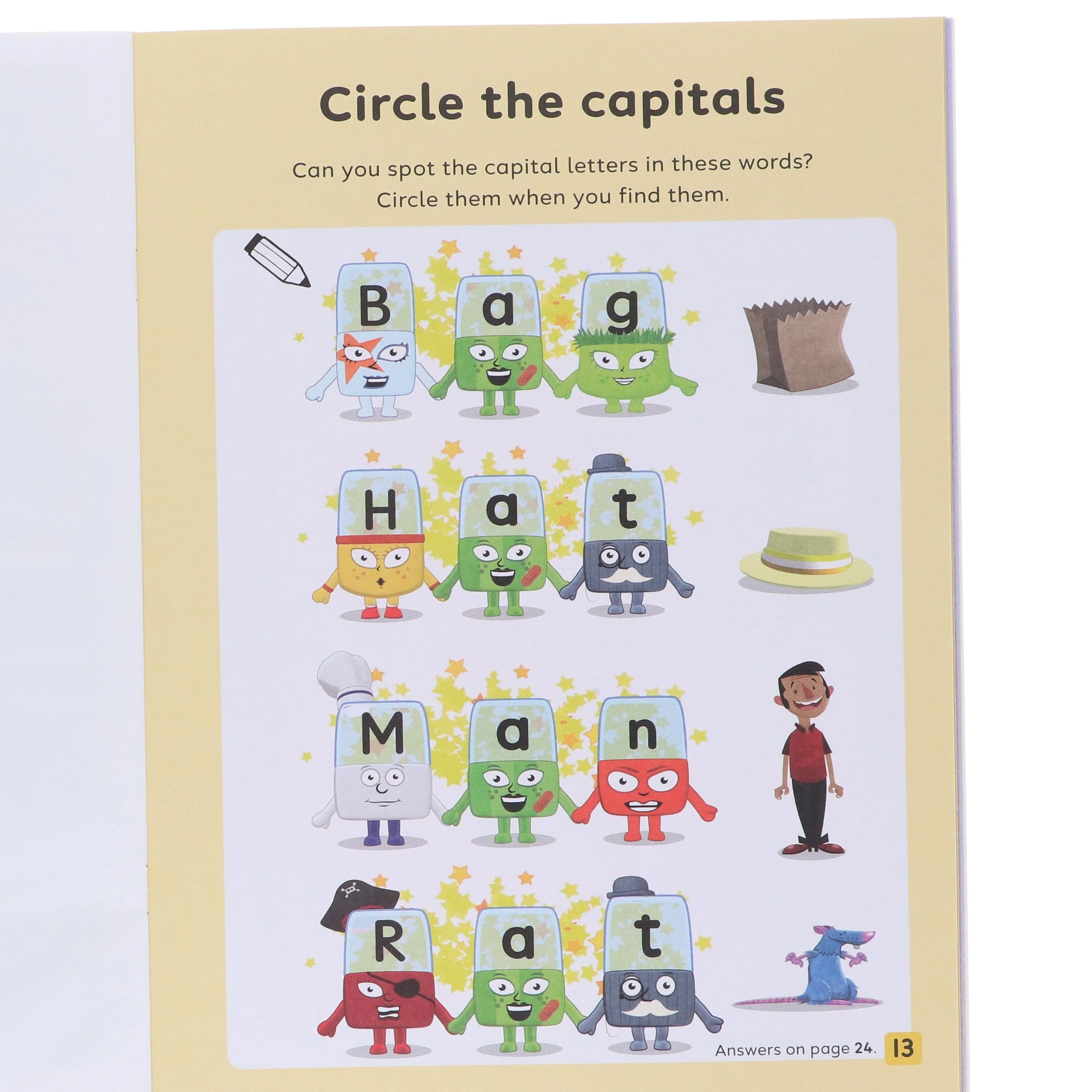 Numberblocks and Alphablocks Red Level 1 Collection 6 Workbooks Set With Fun Stickers - Ages 3-5 - Paperback - Image 8