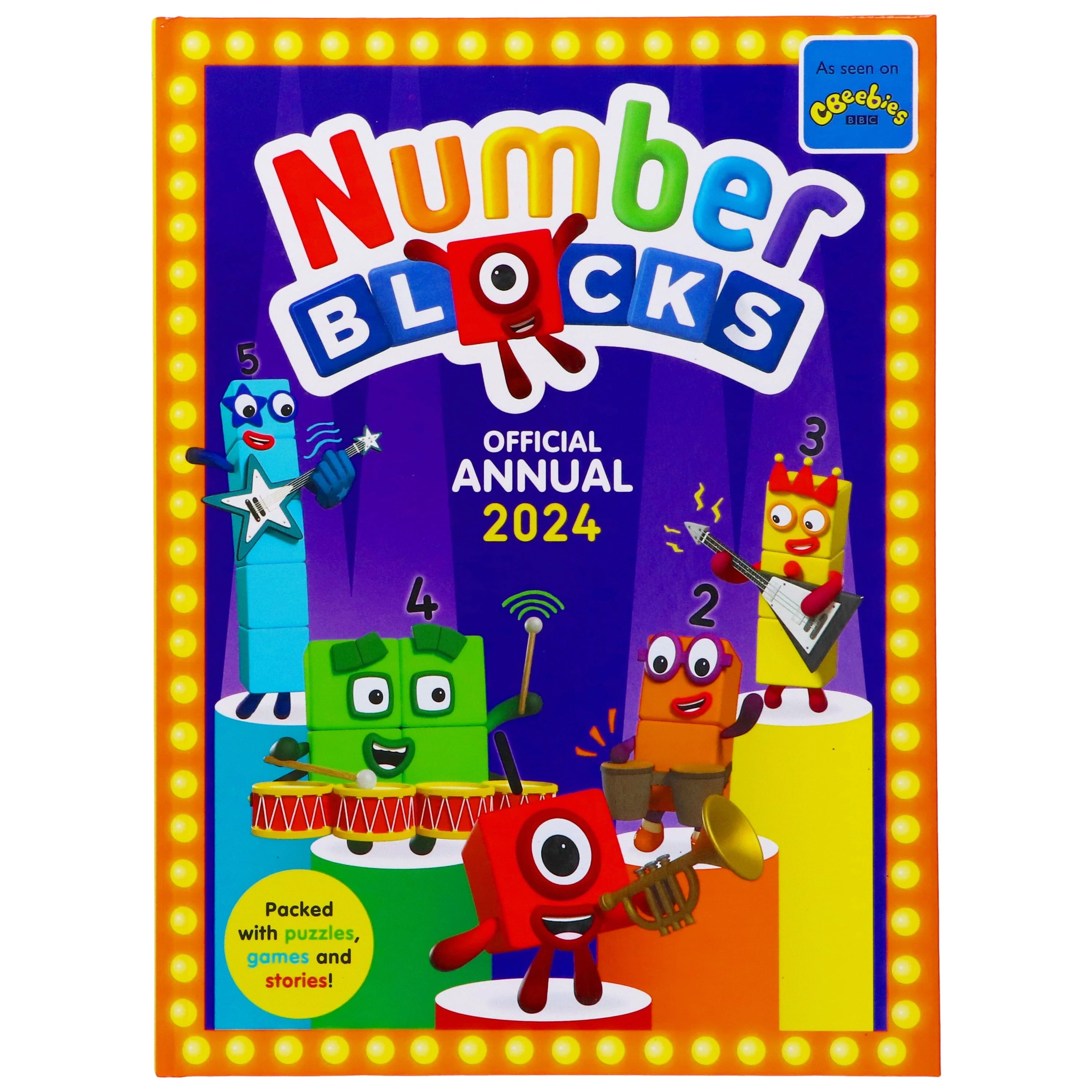 Numberblocks Annual 2026, 2025 & 2024 Children's stories, puzzles, games, colouring & More: 3 Books Collection Set - Ages 4+ - Hardback - Image 2