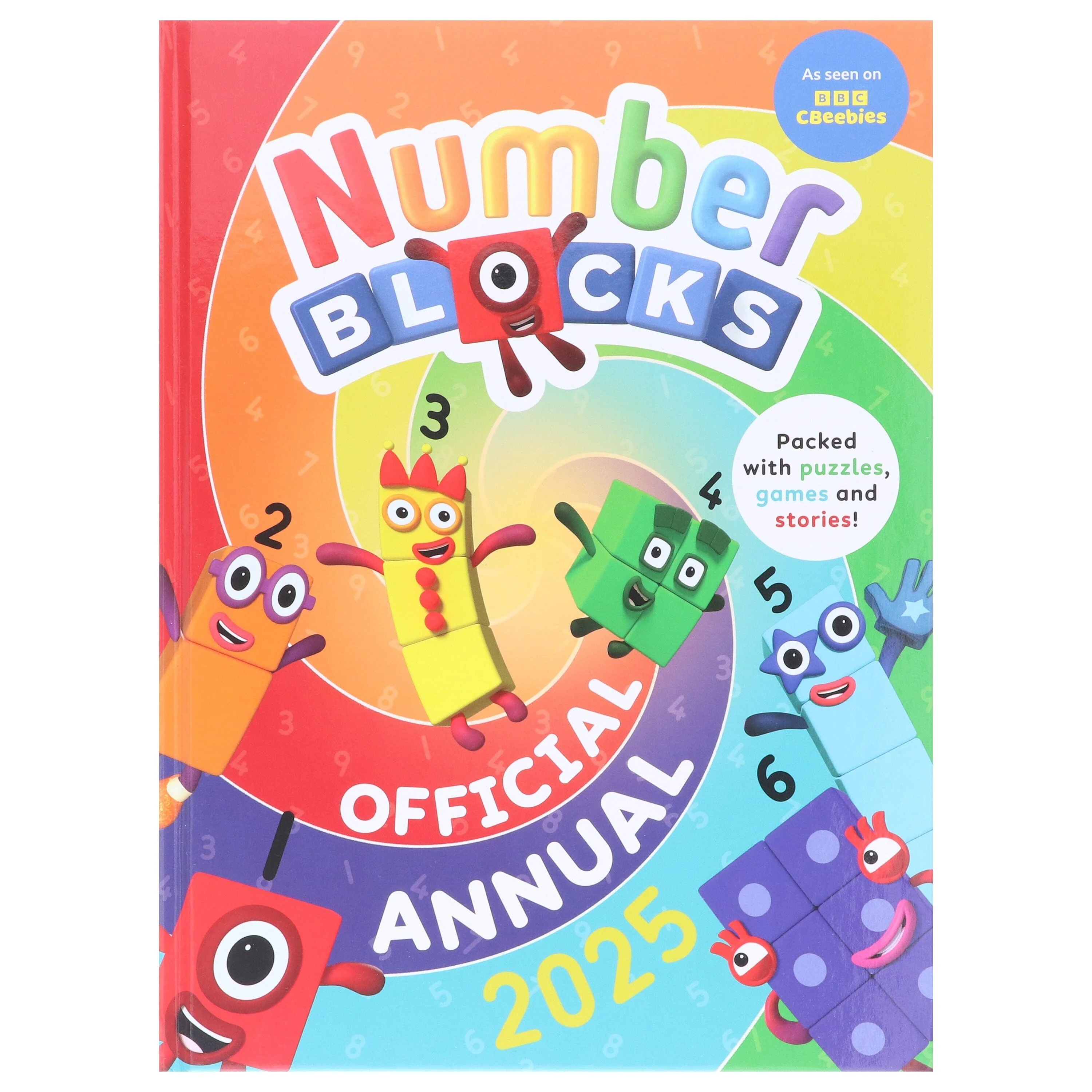 Numberblocks Annual 2026, 2025 & 2024 Children's stories, puzzles, games, colouring & More: 3 Books Collection Set - Ages 4+ - Hardback - Image 3