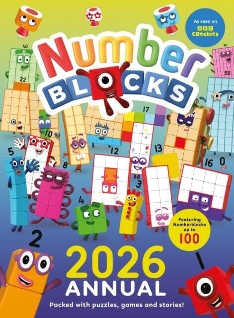 Numberblocks Annual 2026, 2025 & 2024 Children's stories, puzzles, games, colouring & More: 3 Books Collection Set - Ages 4+ - Hardback - Image 4